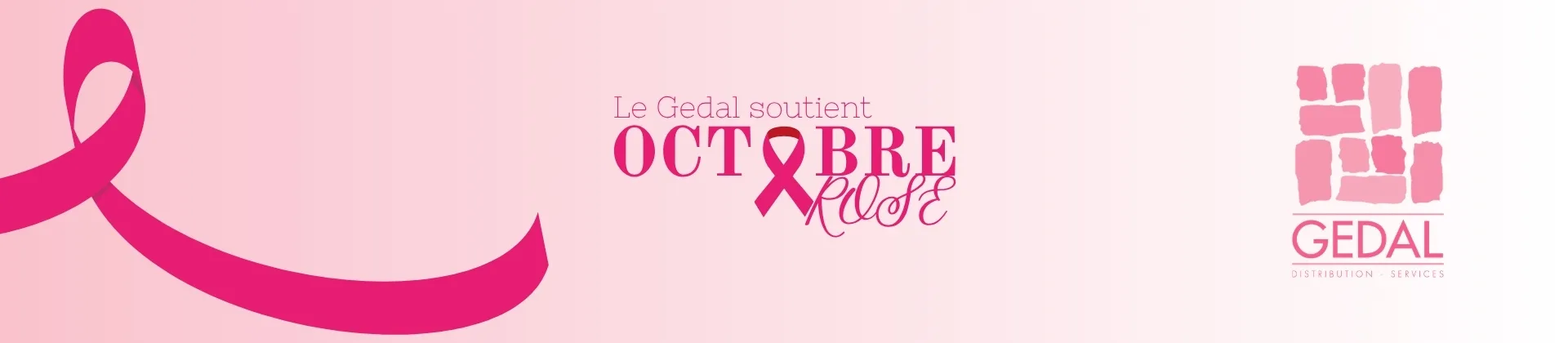 Bannière octobre rose