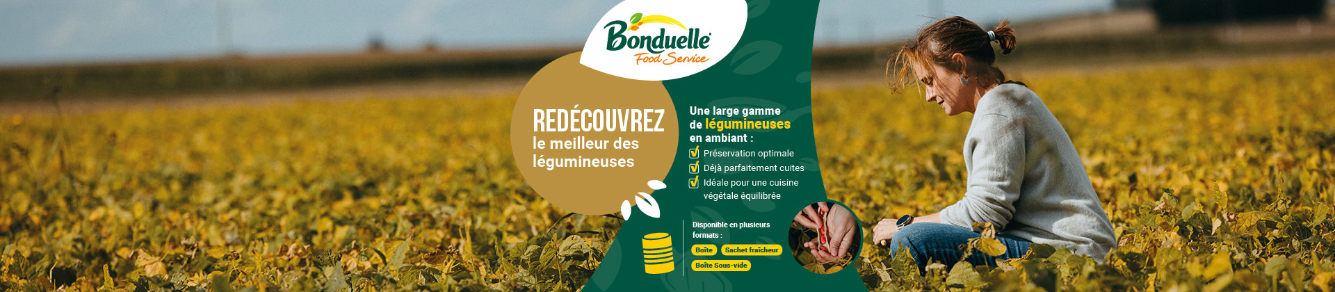 Bannière Bonduelle