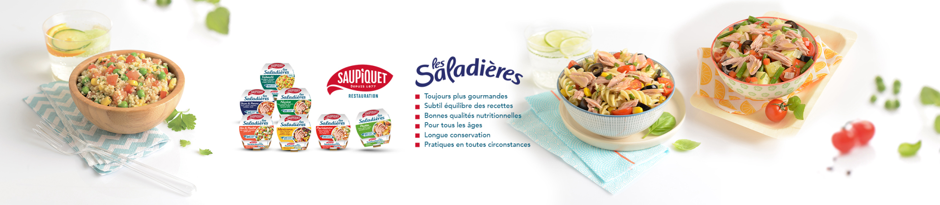 Bannière Saupiquet Saladière