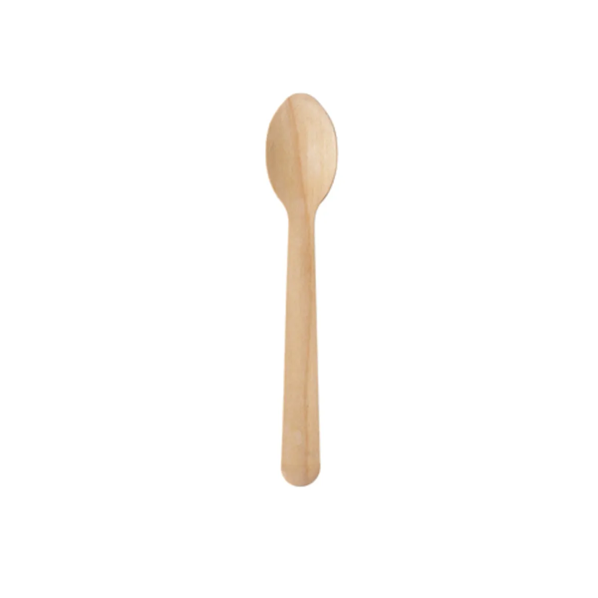 CUILLÈRE À CAFÉ SILVA 130MM BOIS CIRÉ - CARTON DE 1000