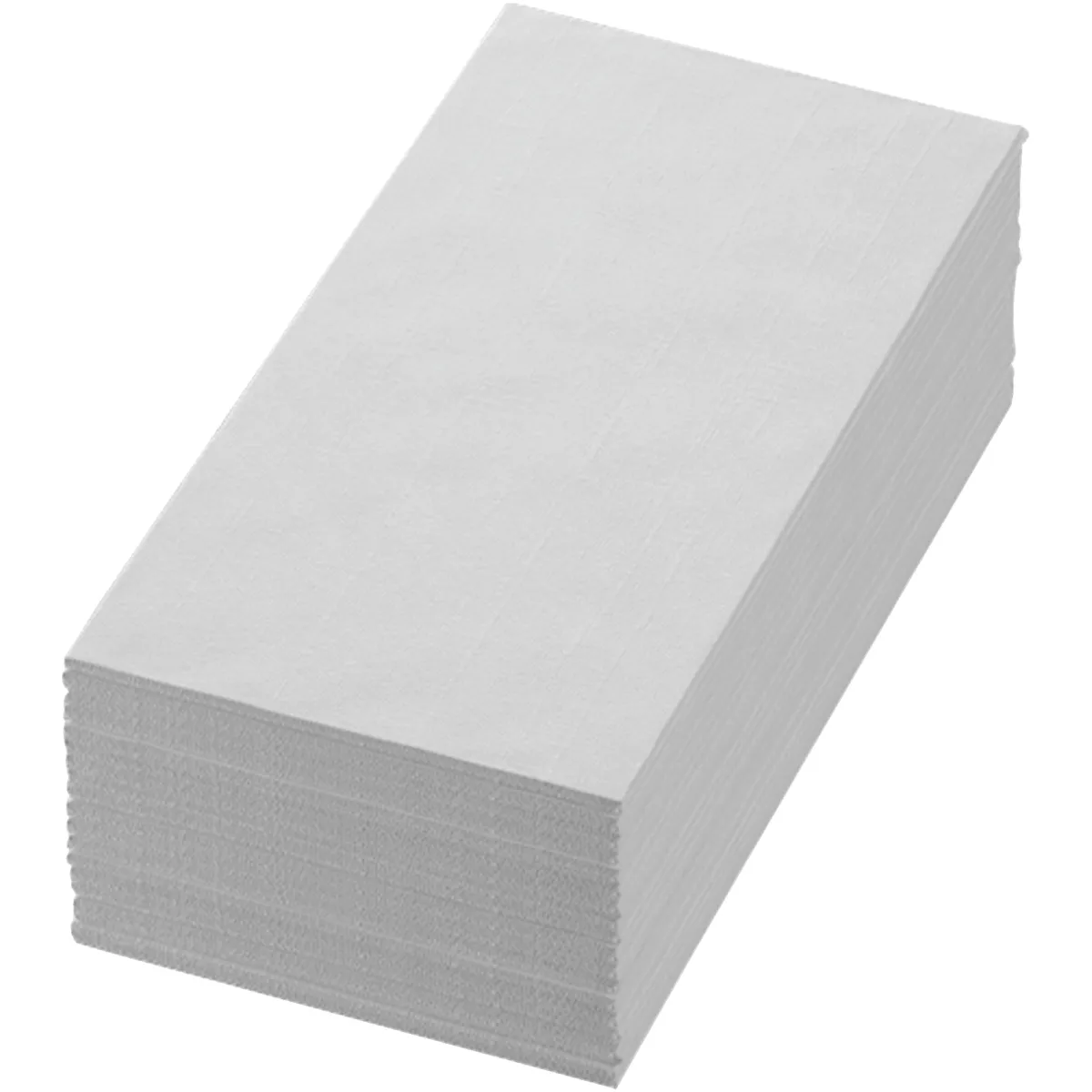 SERVIETTE BIO DUNISOFT 40X40CM PLIAGE EN 8 BLANC - CARTON DE 360