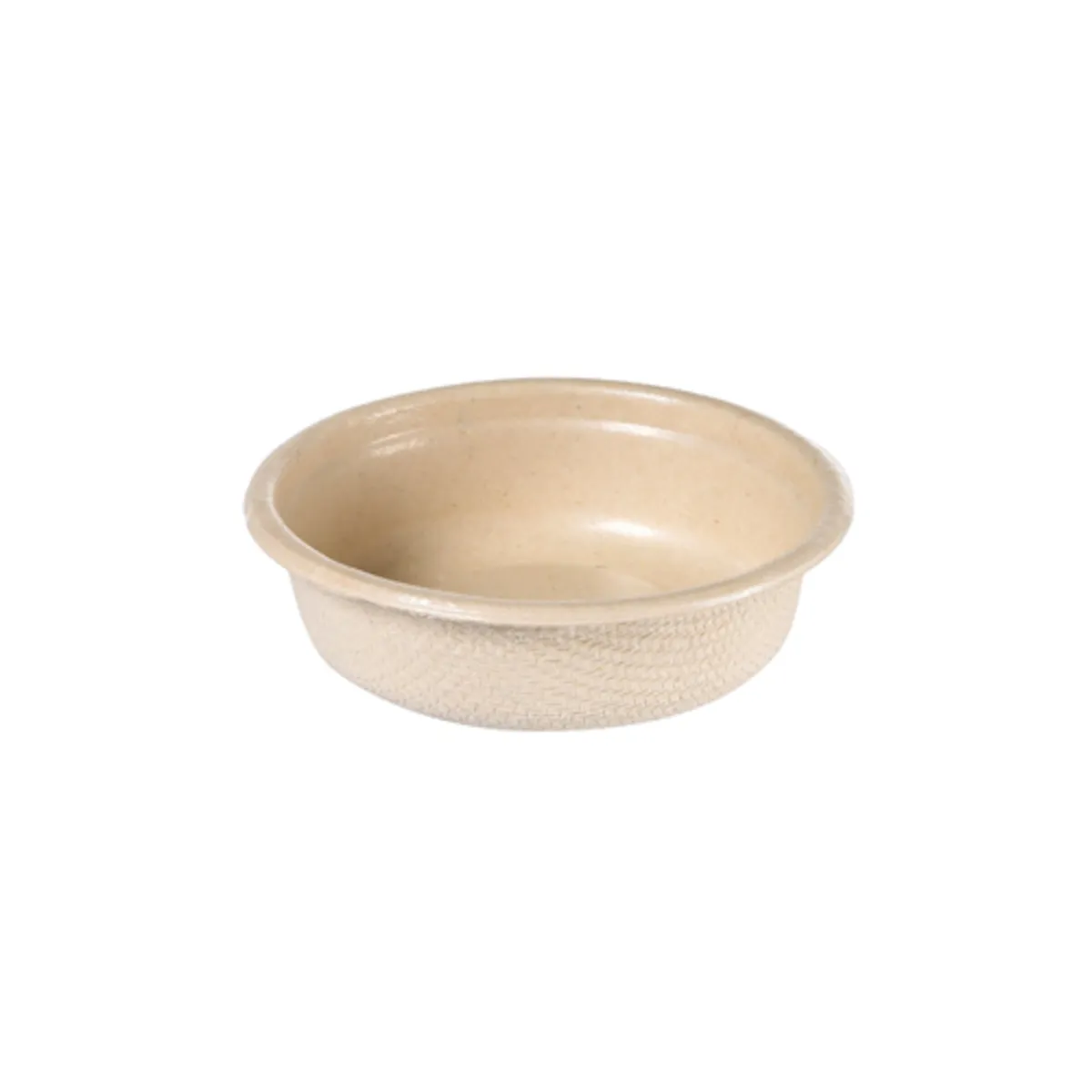 POT A SAUCE 30L 63X63X18MM BAGASSE AVEC LAMINATION BEIGE - CARTON DE 1500