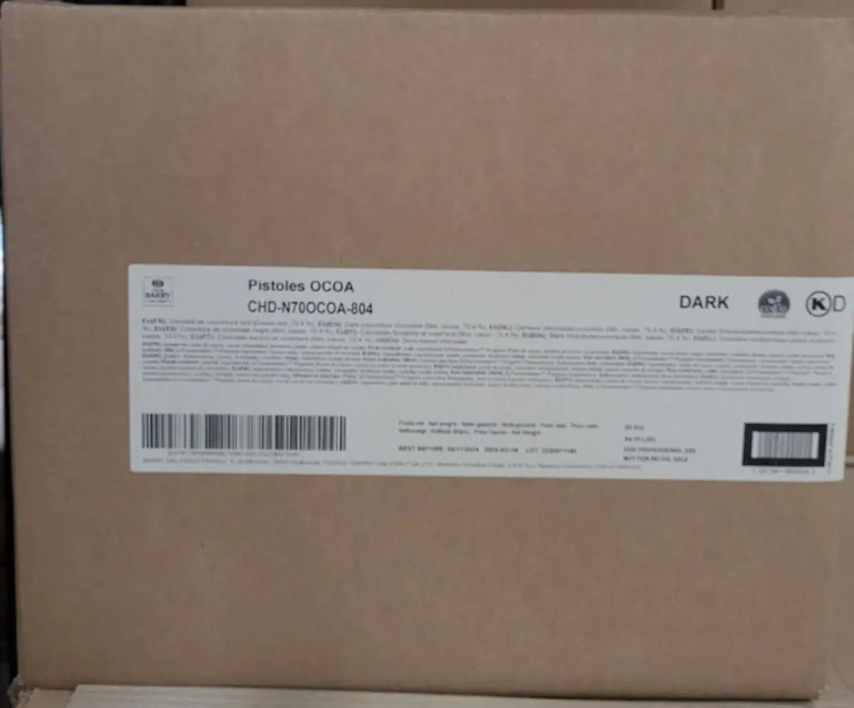 OCOA (CACAO 70 %) PISTOLES SAC 20KG