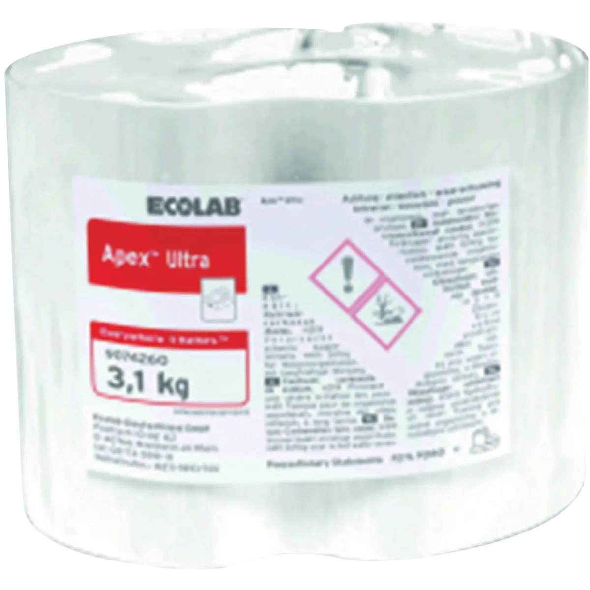 ECOLAB APEX ULTRA 4X3.1KG