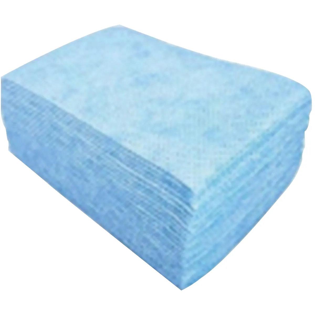 LAVETTE NON TISSEE BIOTISS PLUS 40X35CM BLEUE - PAQUET DE 25