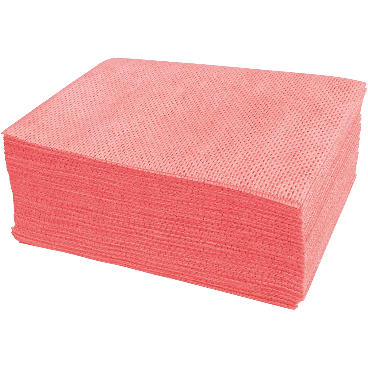 LAVETTE NON TISSEE BIOTISS PLUS 40X35CM ROSE - PAQUET DE 25