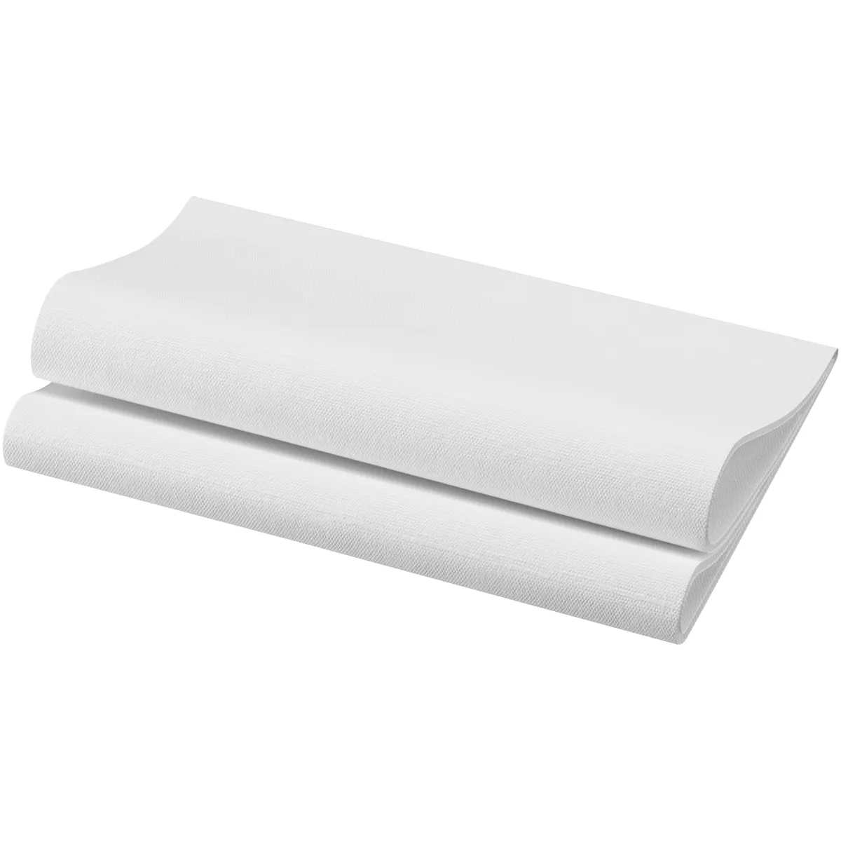 SERVIETTE NON TISSÉE BIO DUNISOFT 40X40CM BLANCHE - CARTON DE 360