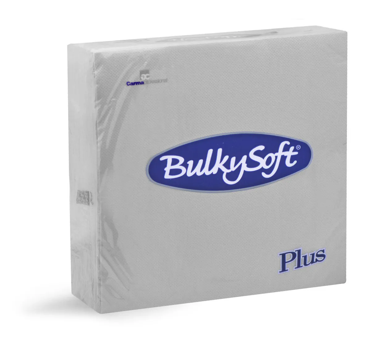 SERVIETTE OUATE DOUBLE POINT 38X38CM GRIS - CARTON DE 1440