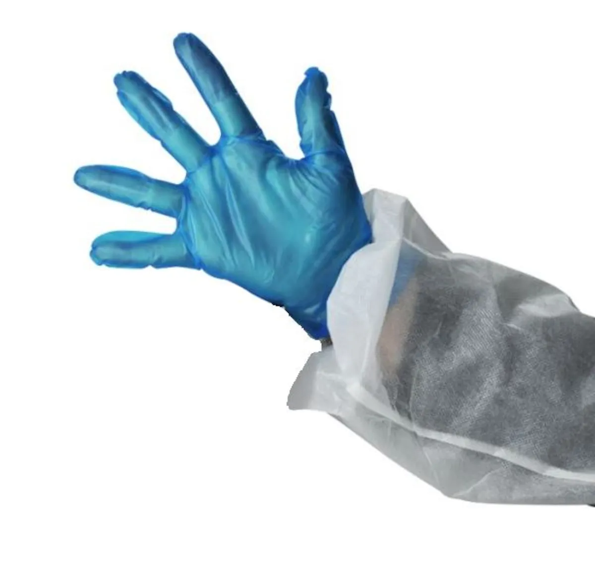 GANT POLYTÈNE BLEU NON POUDRÉ QUALITÉ PRO TAILLE L- BOITE DE 200
