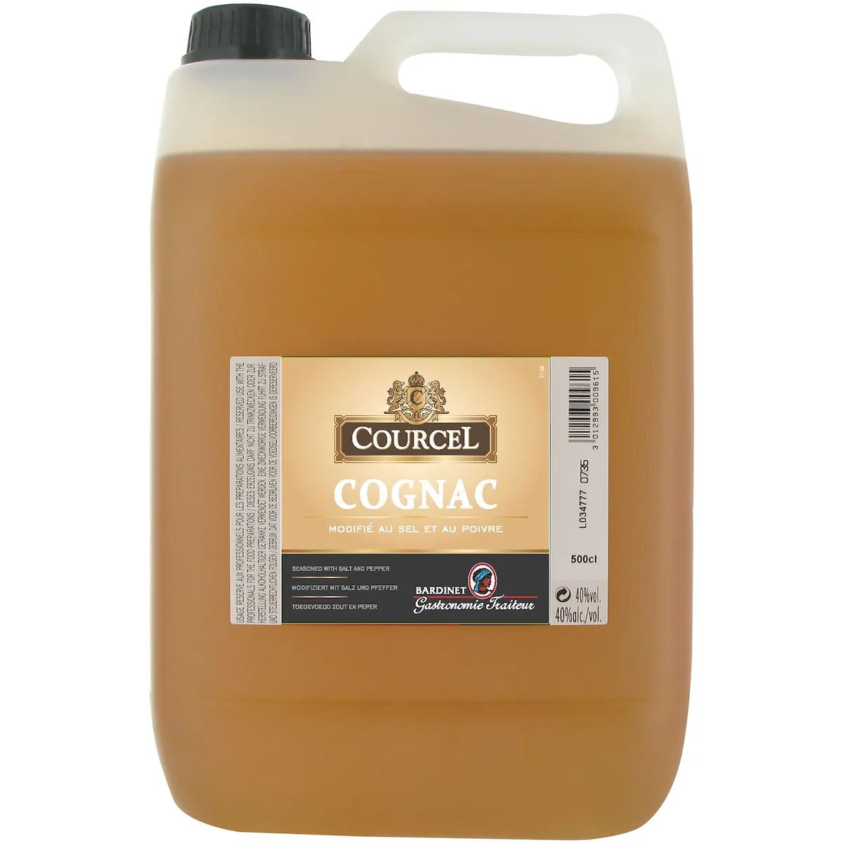 COGNAC MODIFIE 40%VOL BIDON 5L COURCEL