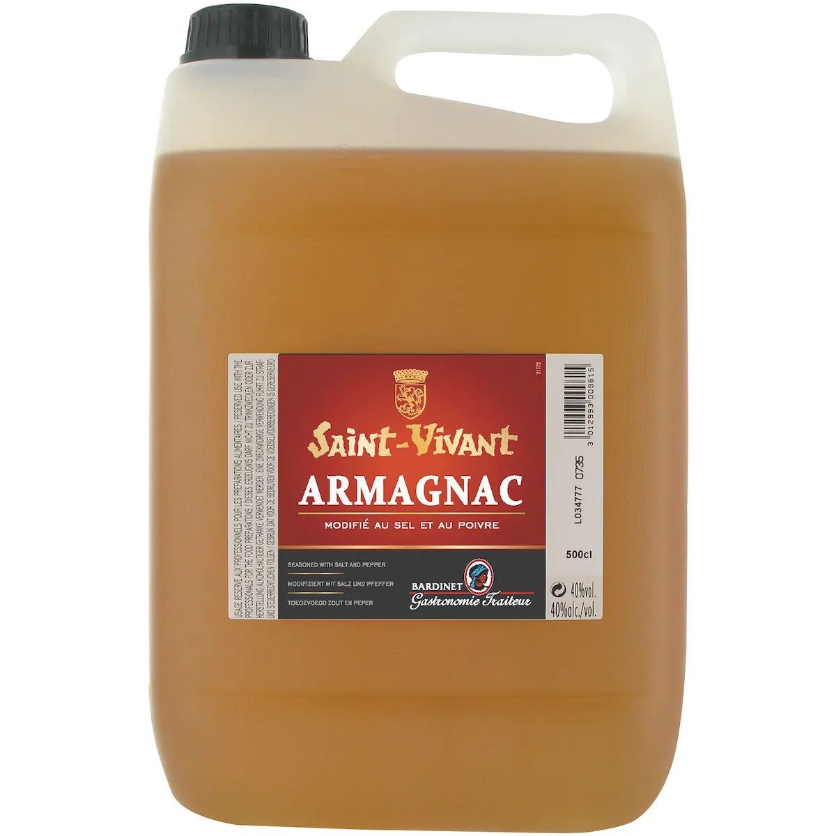 ARMAGNAC MODIFIE SAINT-VIVANT 40%VOL BIDON 5L