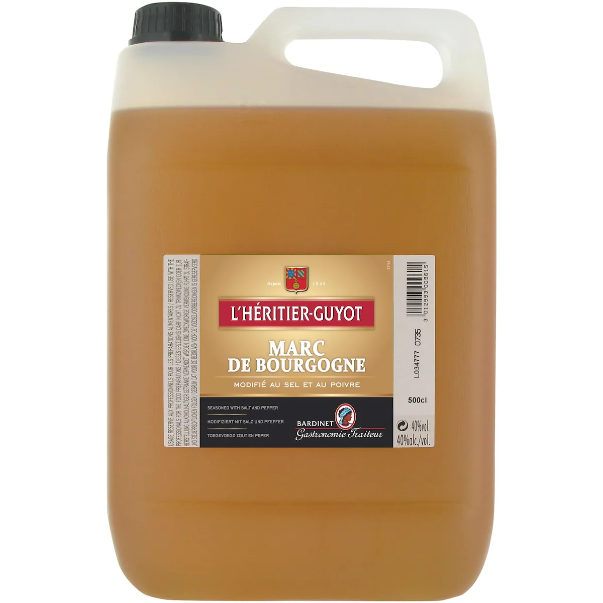 MARC DE BOURGOGNE MODIFIE 40%VOL BIDON 5L
