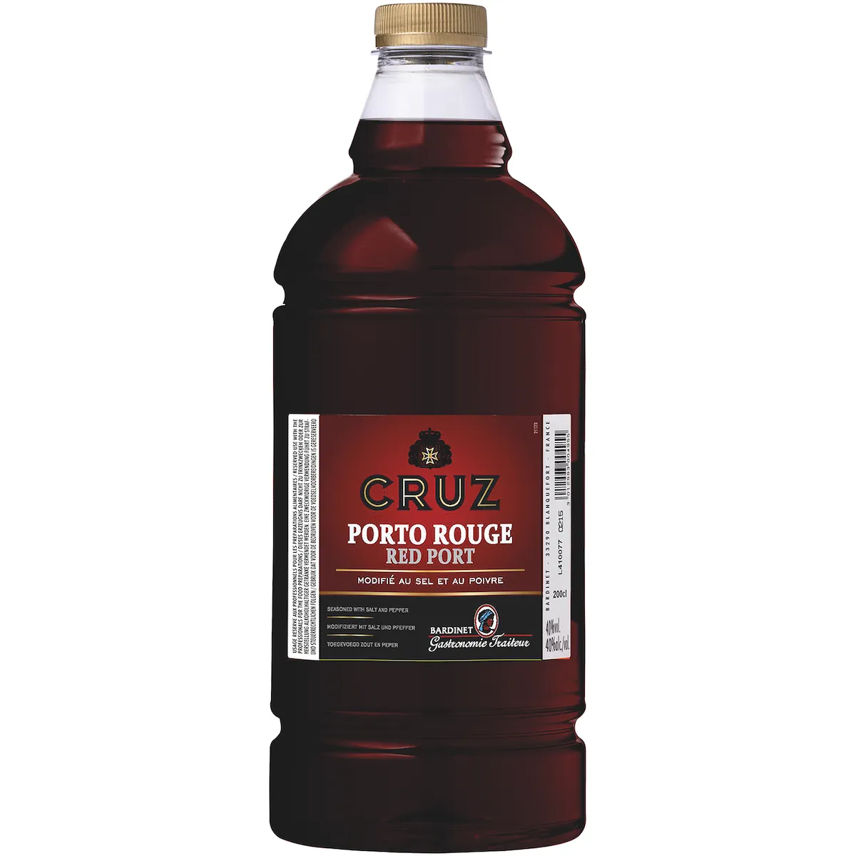 PORTO ROUGE MODIFIE 19%VOL BOUTEILLE 2L CRUZ