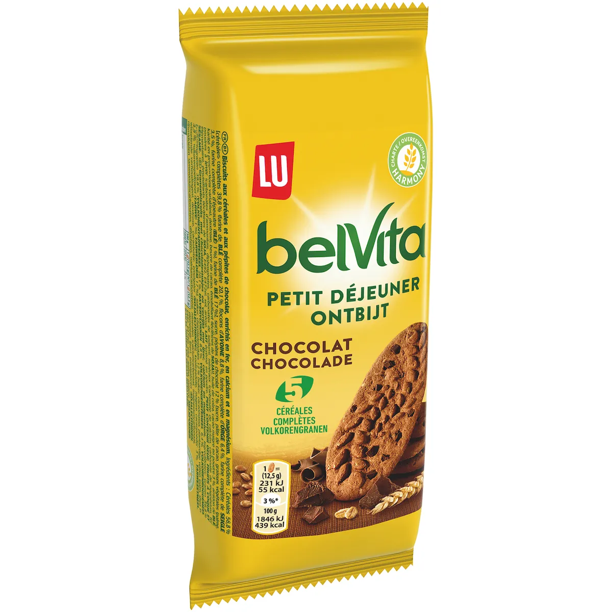 BELVITA PETIT DEJEUNER CHOCOLAT ET CEREALES 50G