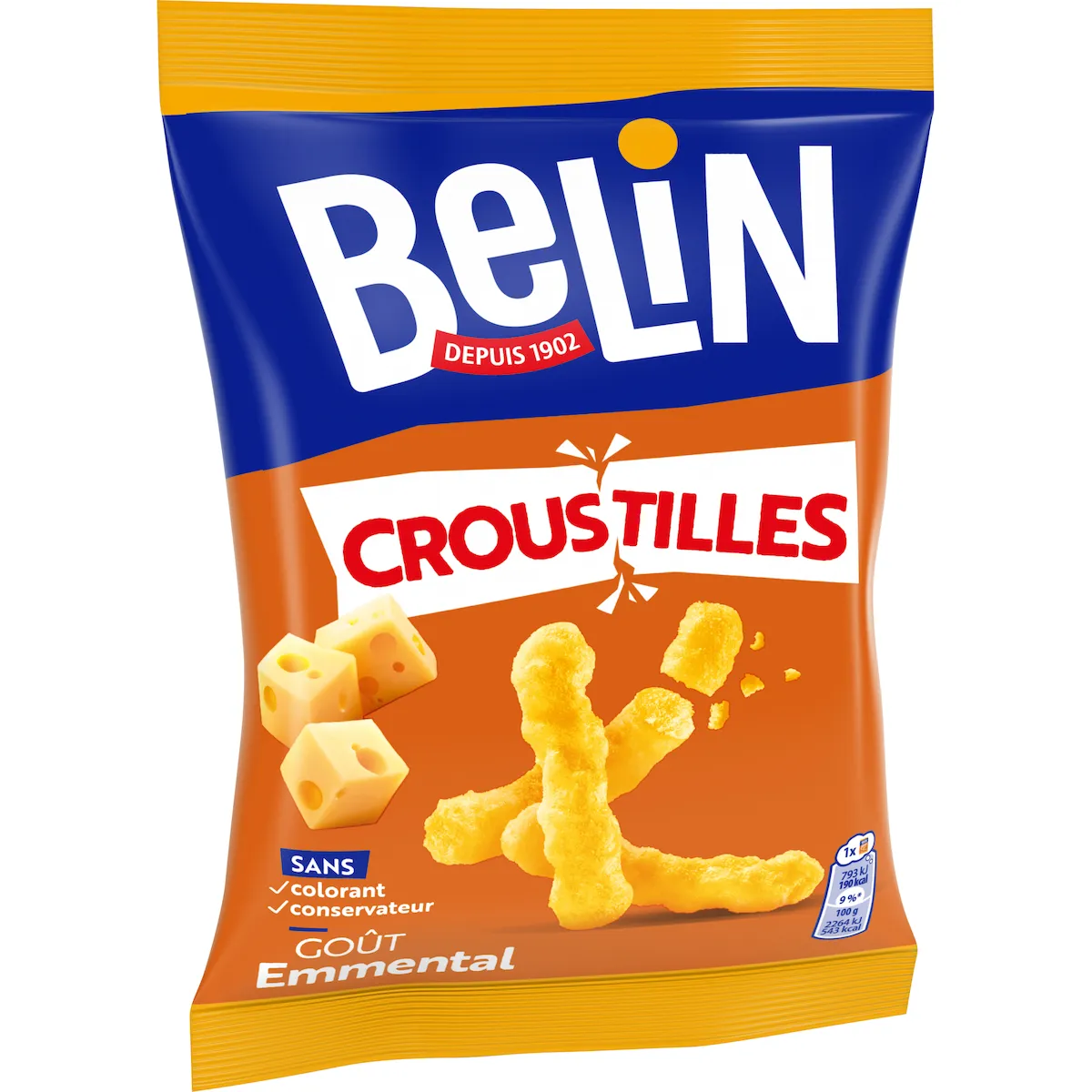 CROUSTILLES FROMAGE POCKET 35G