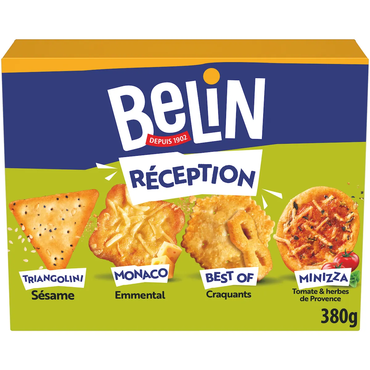 ASSORTIMENT SALE RECEPTION - BOITE DE 380G