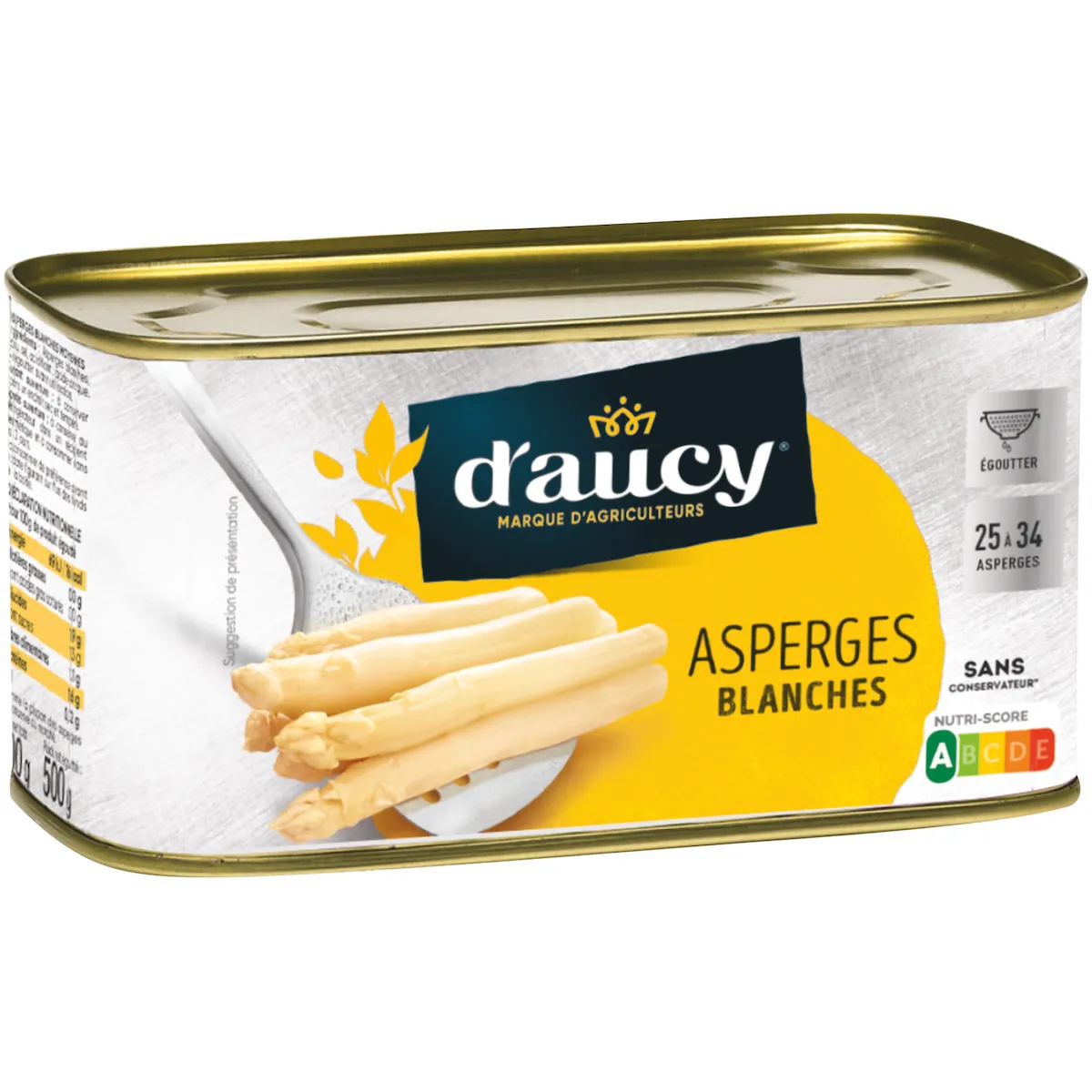 ASPERGES BLANCHES 25/34 - BOITE 4/4