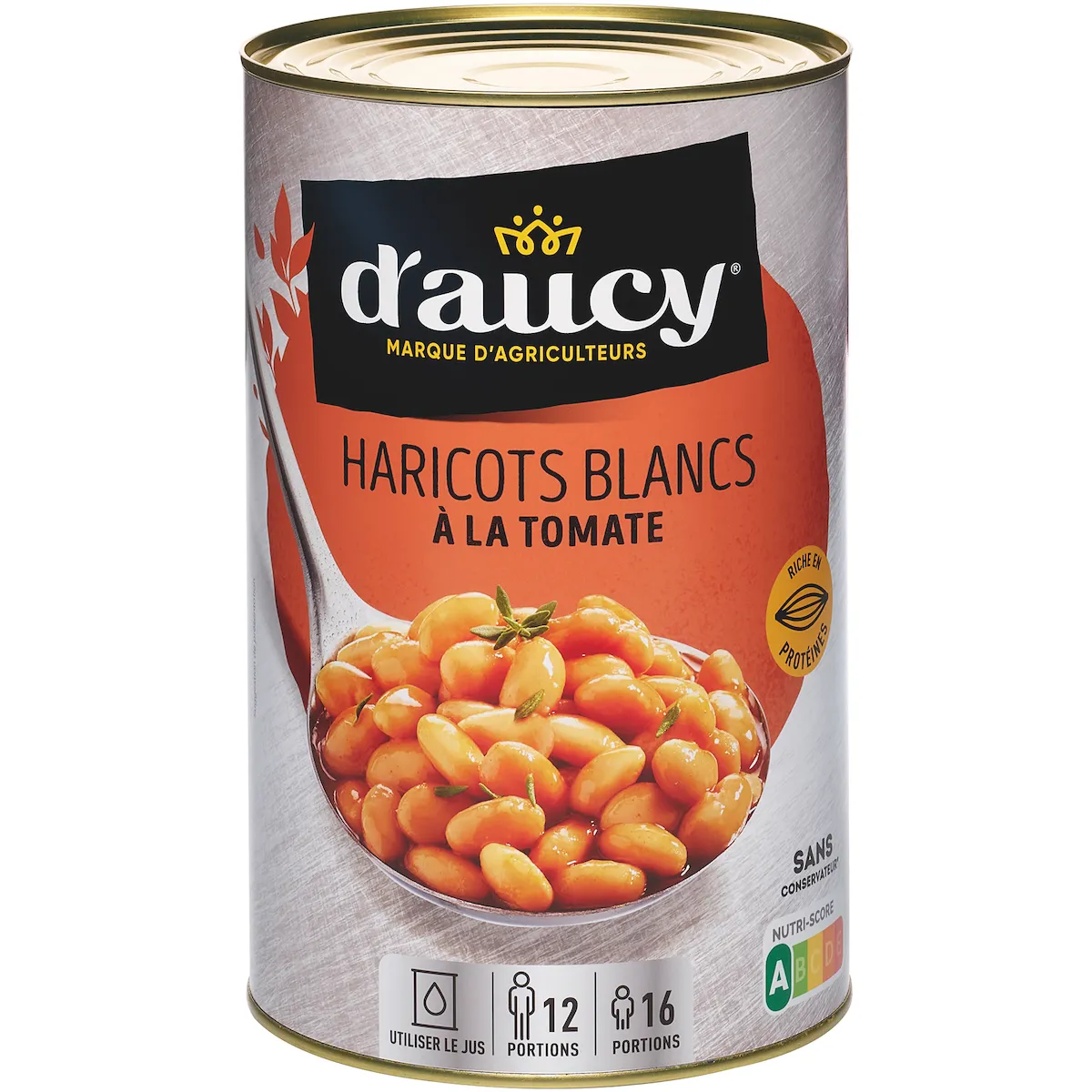 HARICOTS BLANCS A LA TOMATE - BTE 5/1