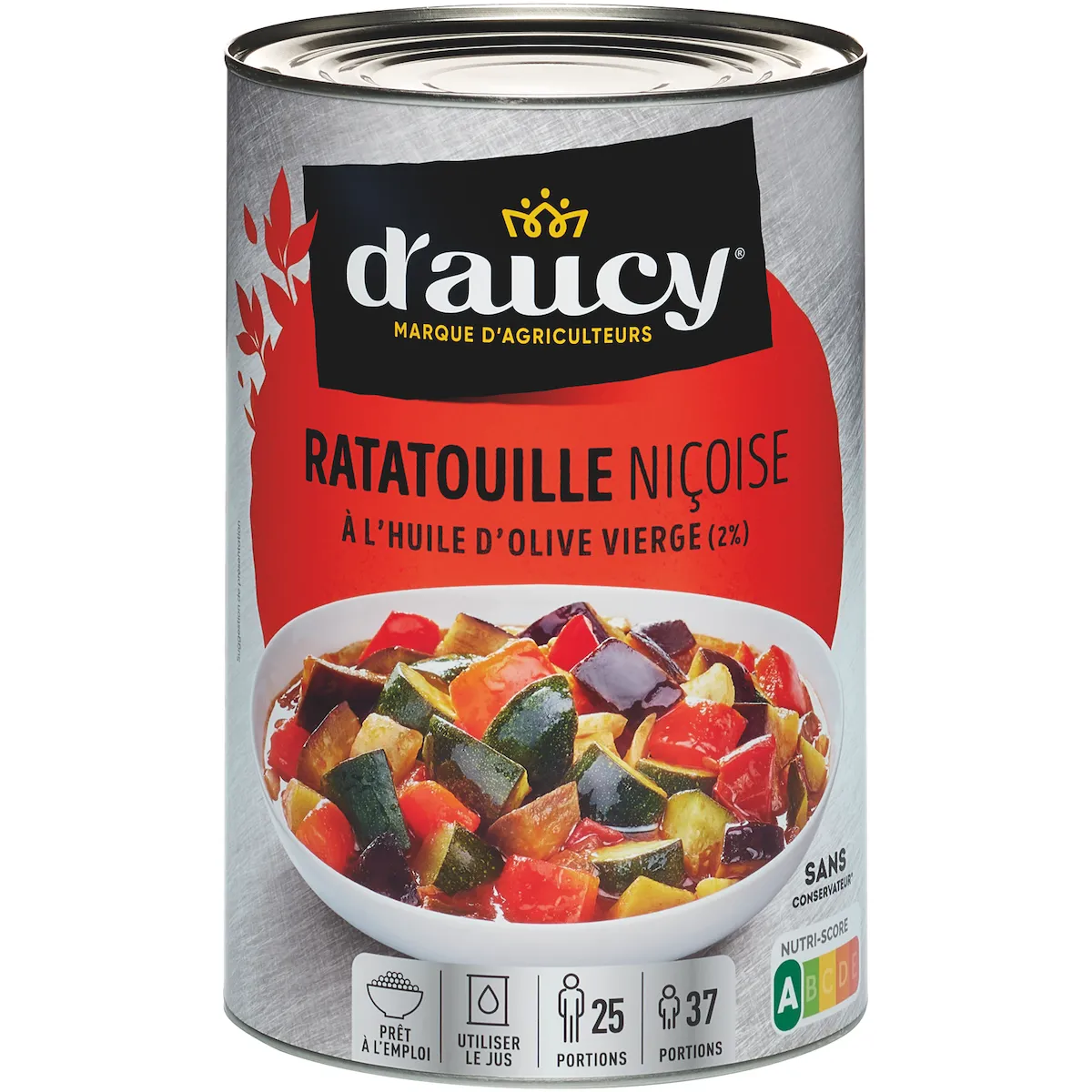 RATATOUILLE NICOISE A L'HUILE D'OLIVE - BTE 5/1