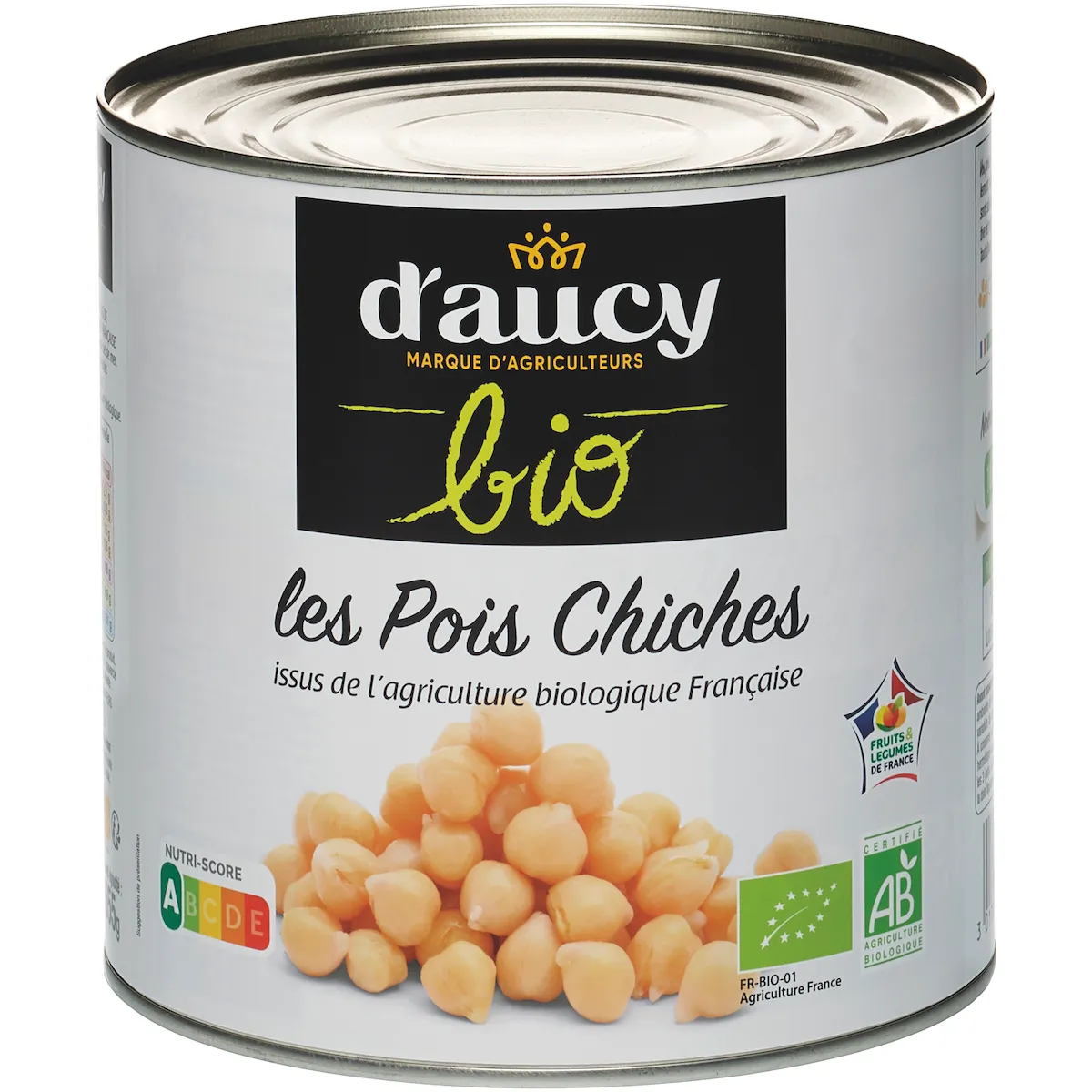POIS CHICHES BIO - BTE 3/1 - CULTIVE 100%FR