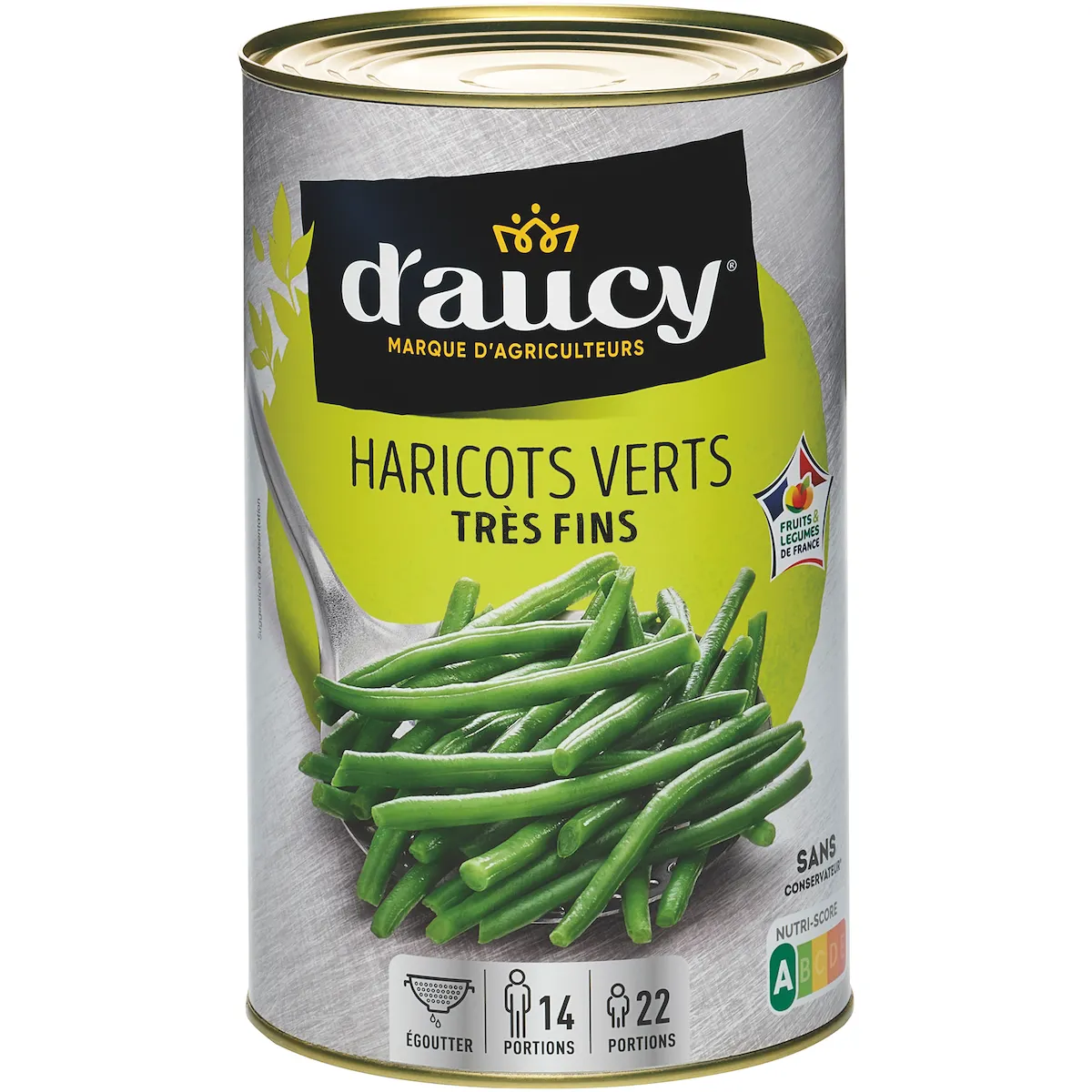 HARICOTS VERTS TRES FINS - BTE 5/1 - CULTIVE 100% FRANCE - CEE2