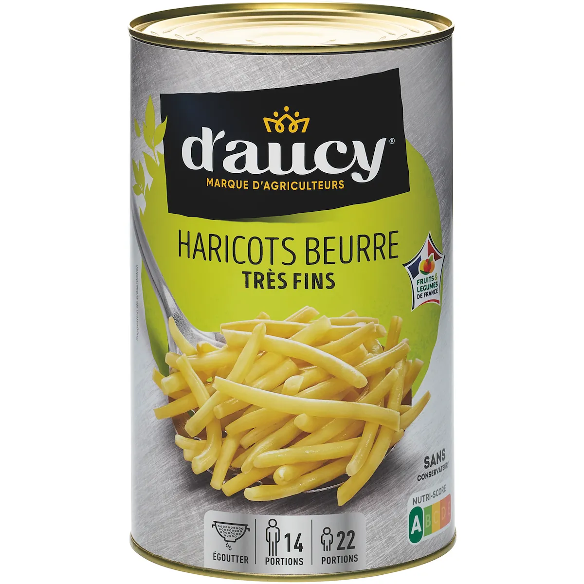HARICOTS BEURRE TRES FINS - BTE 5/1 - CULTIVE 100% FRANCE - CEE2