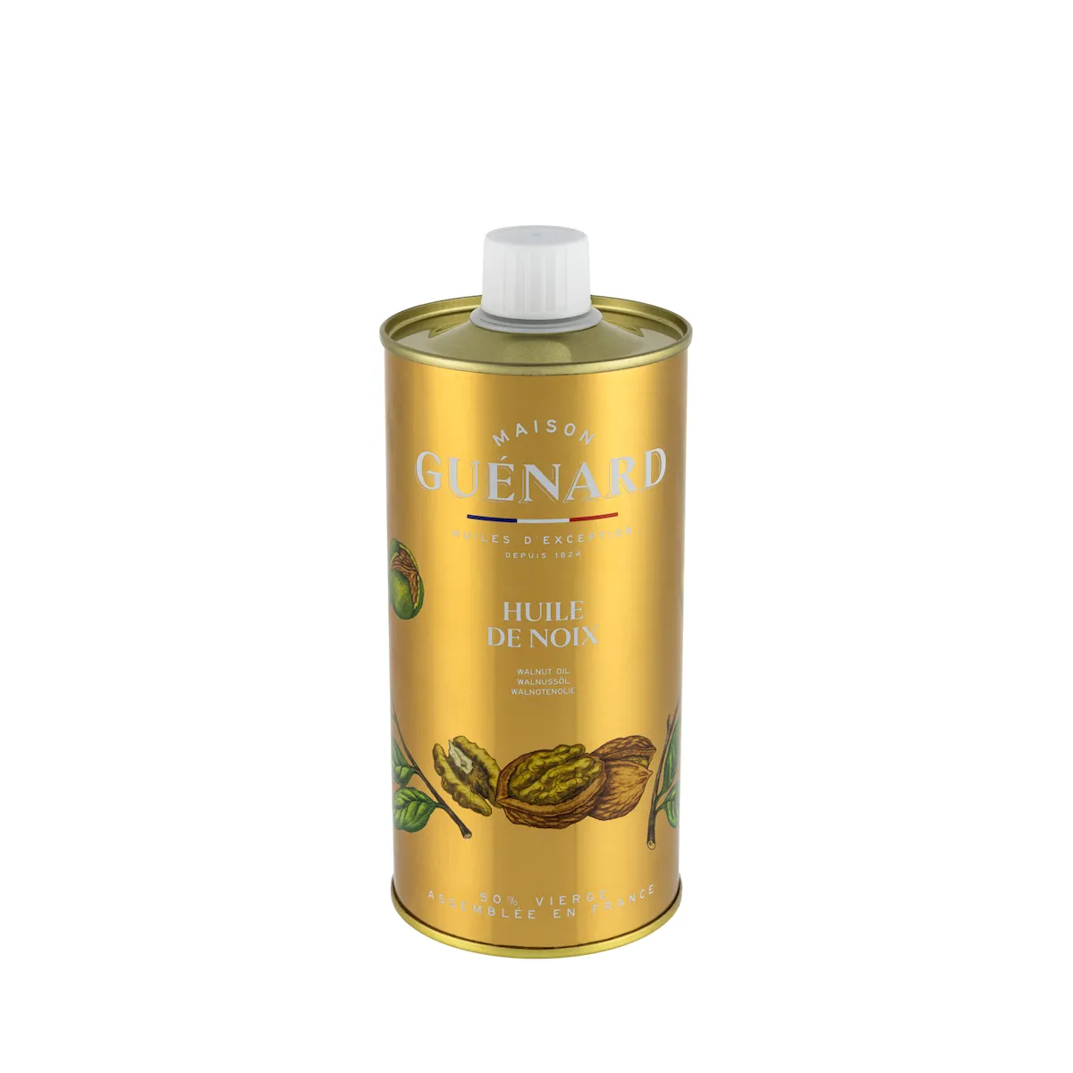 HUILE DE NOIX 50% VIERGE  BIDON 50CL
