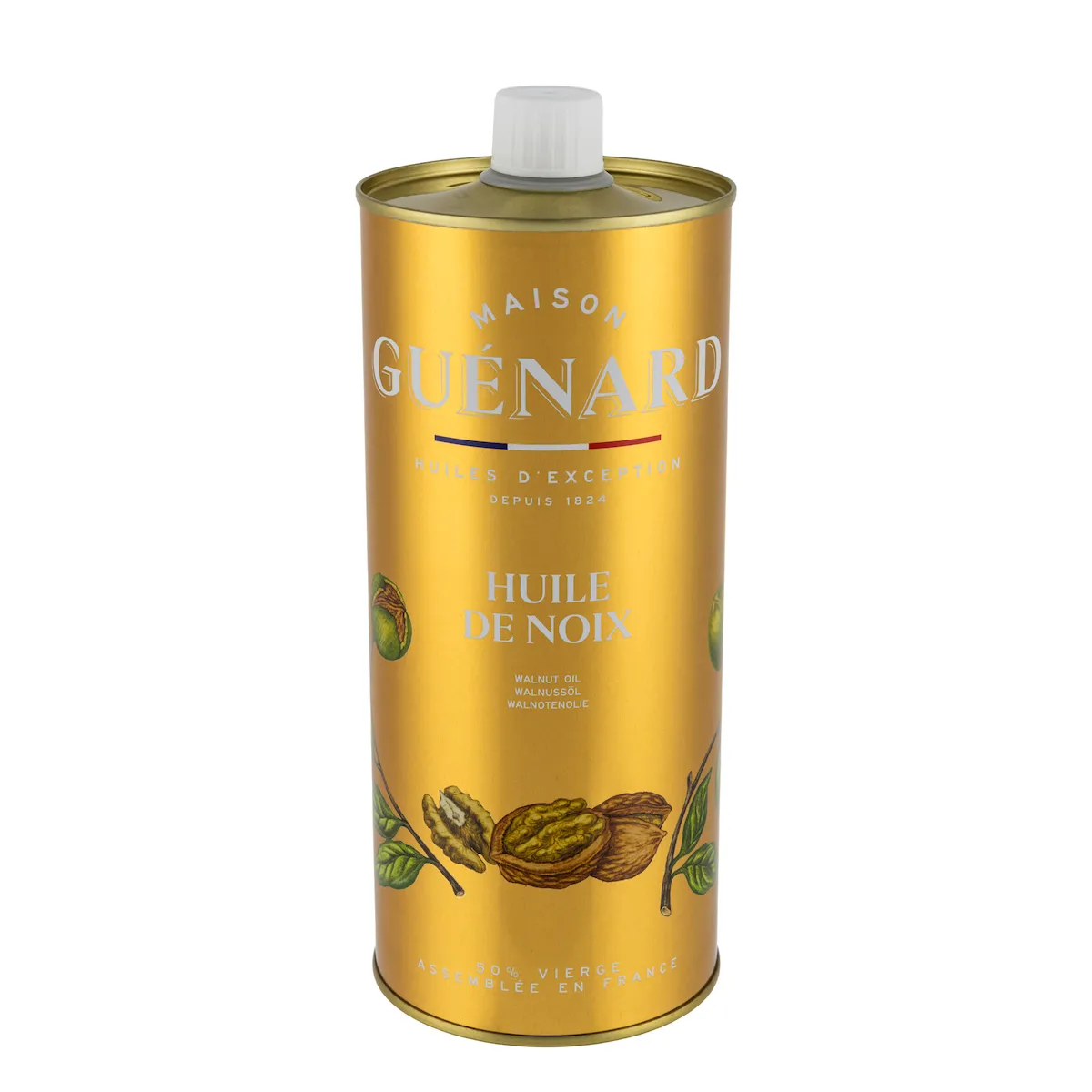 HUILE DE NOIX 50% VIERGE  BIDON 1L
