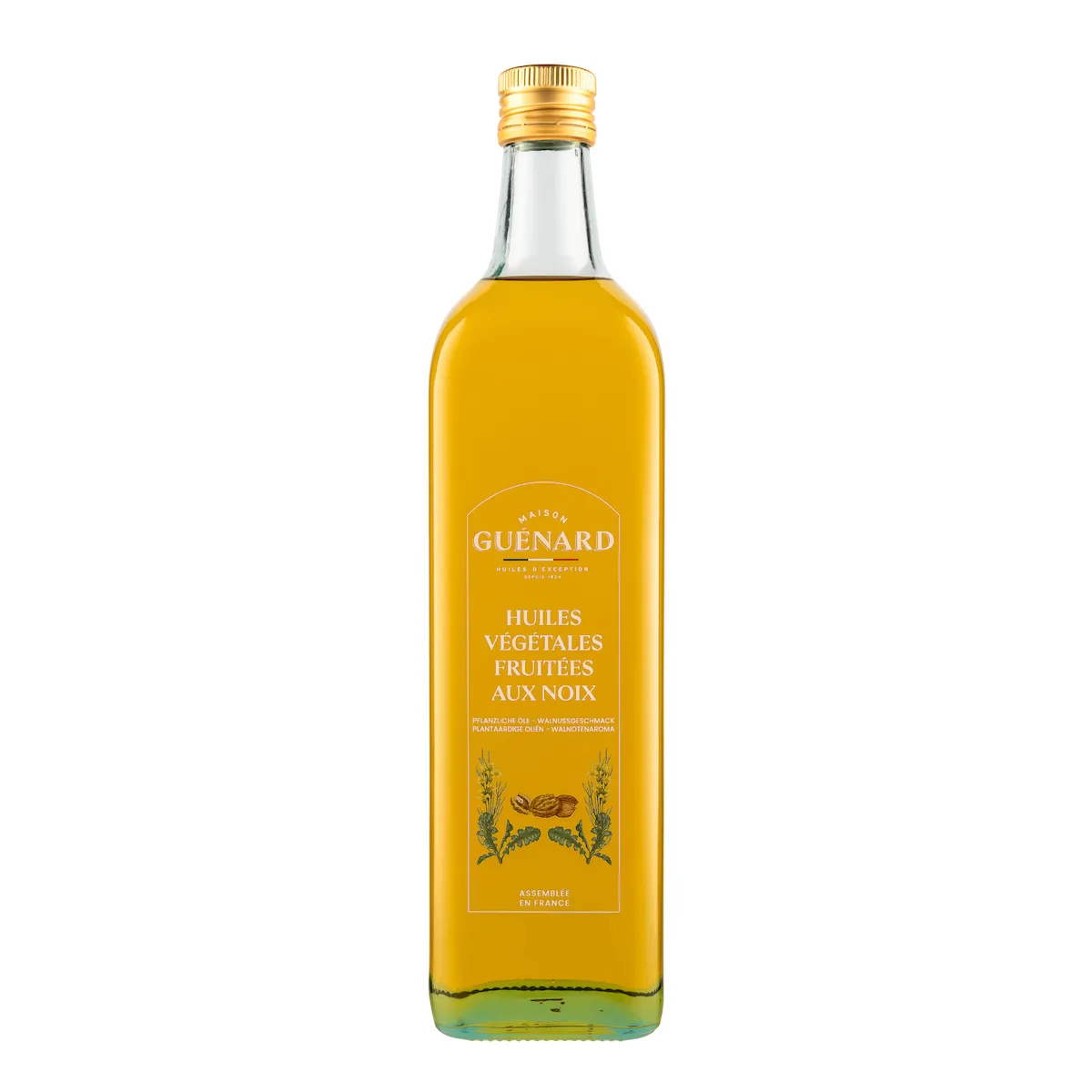 HUILE NOXELLABERI - HUILE DE COLZA FRUITÉE AUX NOIX BOUTEILLE 1L