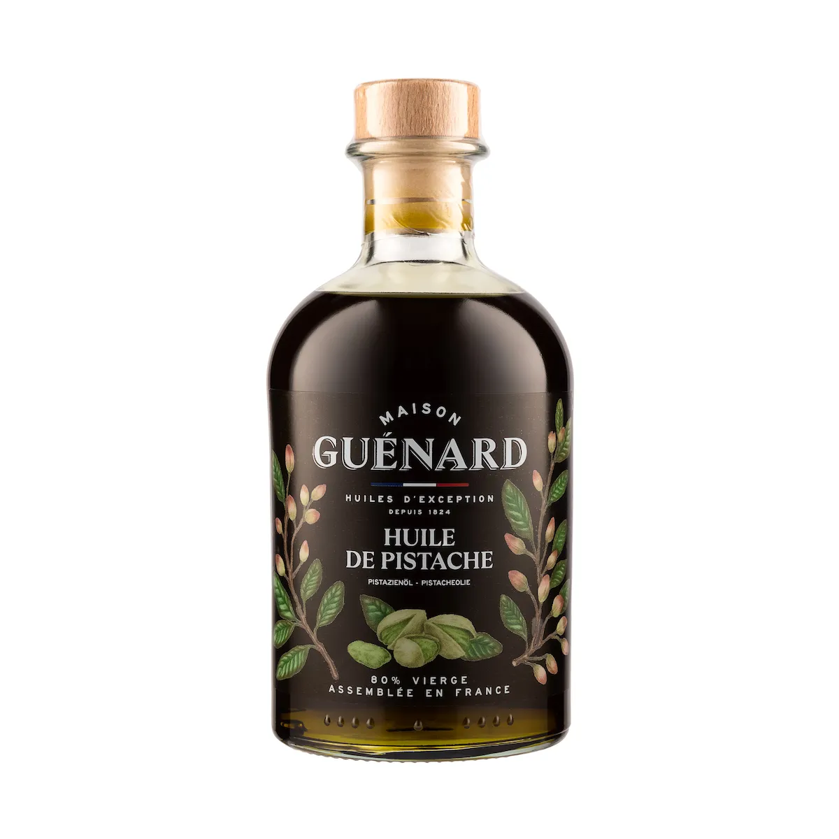 HUILE DE PISTACHE 80% VIERGE  BOUTEILLE 24CL