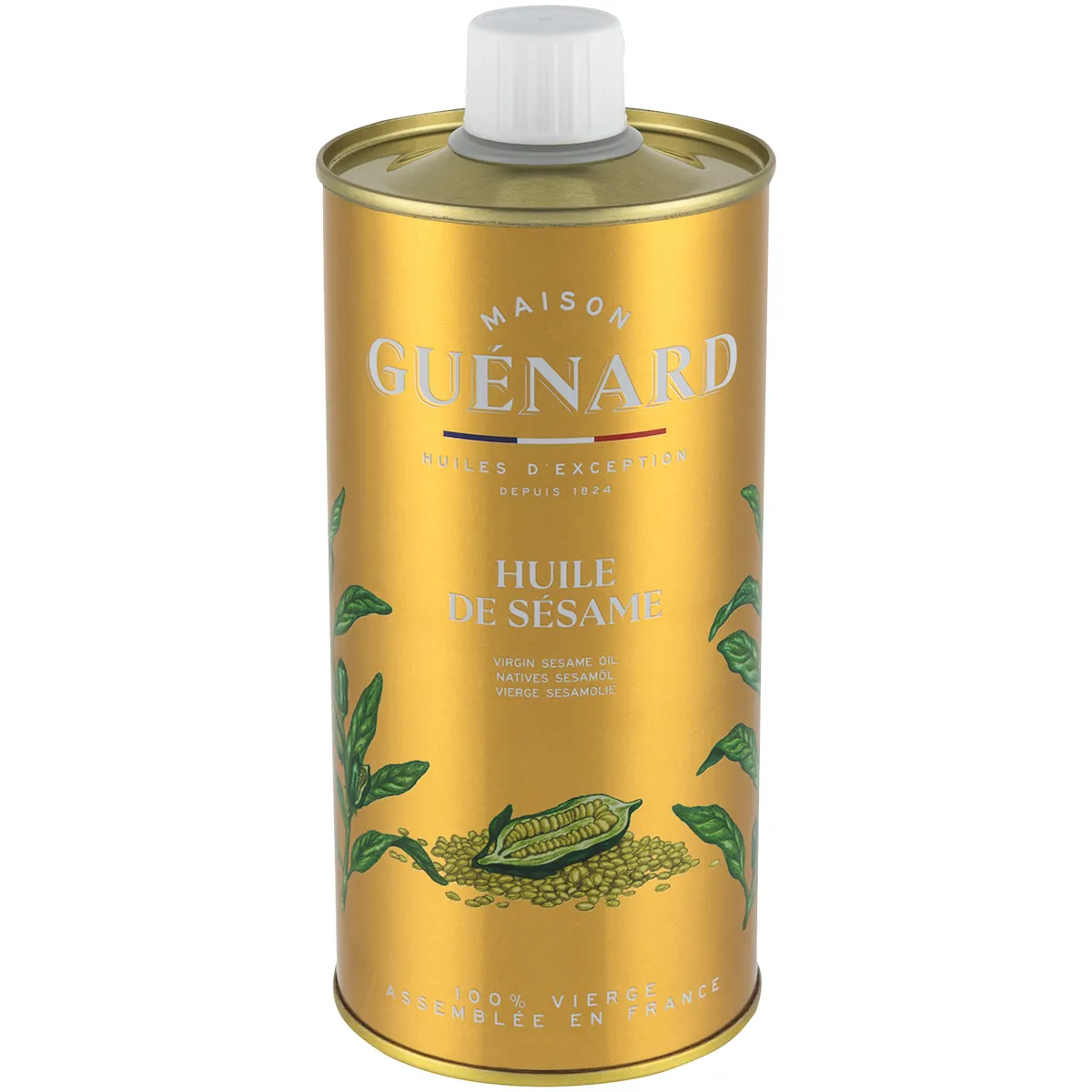 HUILE DE SÉSAME 100% VIERGE  BIDON  50CL