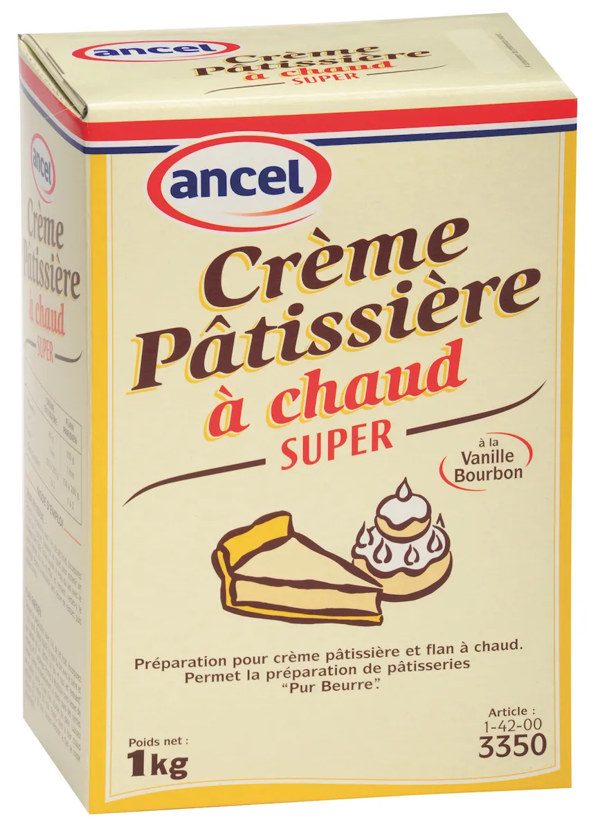 PREPARATION POUR CREME PATISSIERE A CHAUD SUPER ETUI 1KG