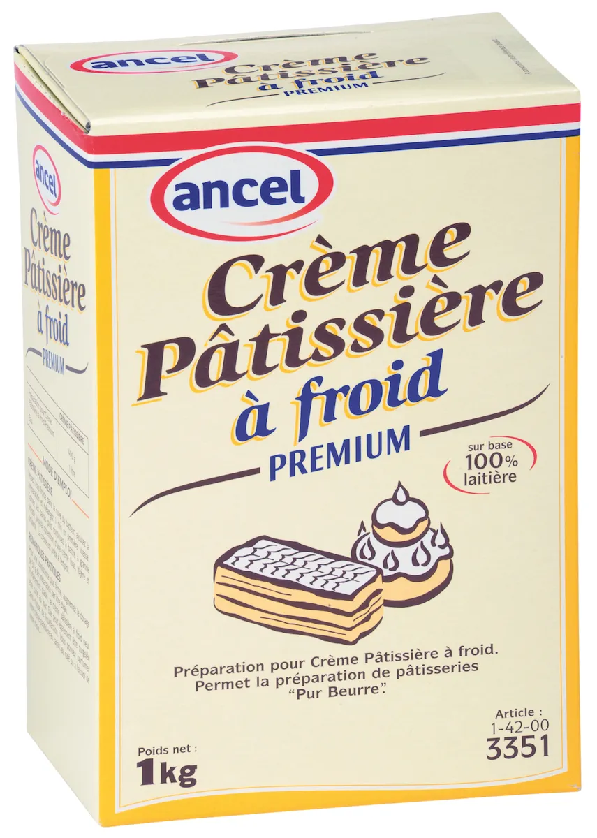 PREPARATION POUR CREME PATISSIERE A FROID PREMIUM ETUI 1 KG