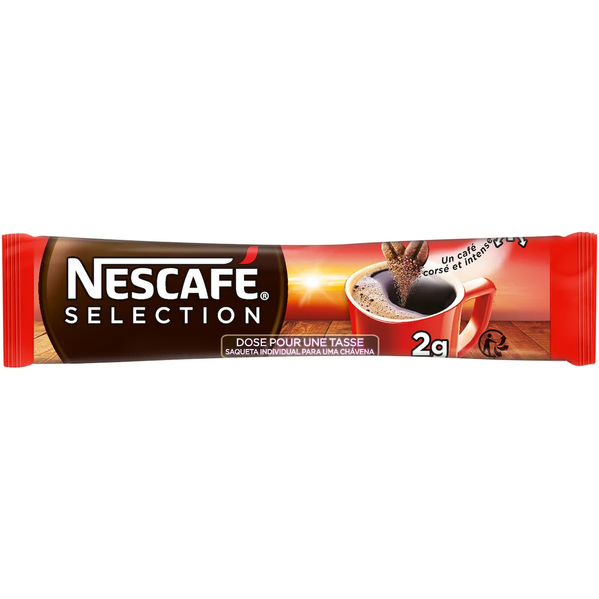 NESCAFE SELECTION - CARTON DE 300 STICKS DE 2G