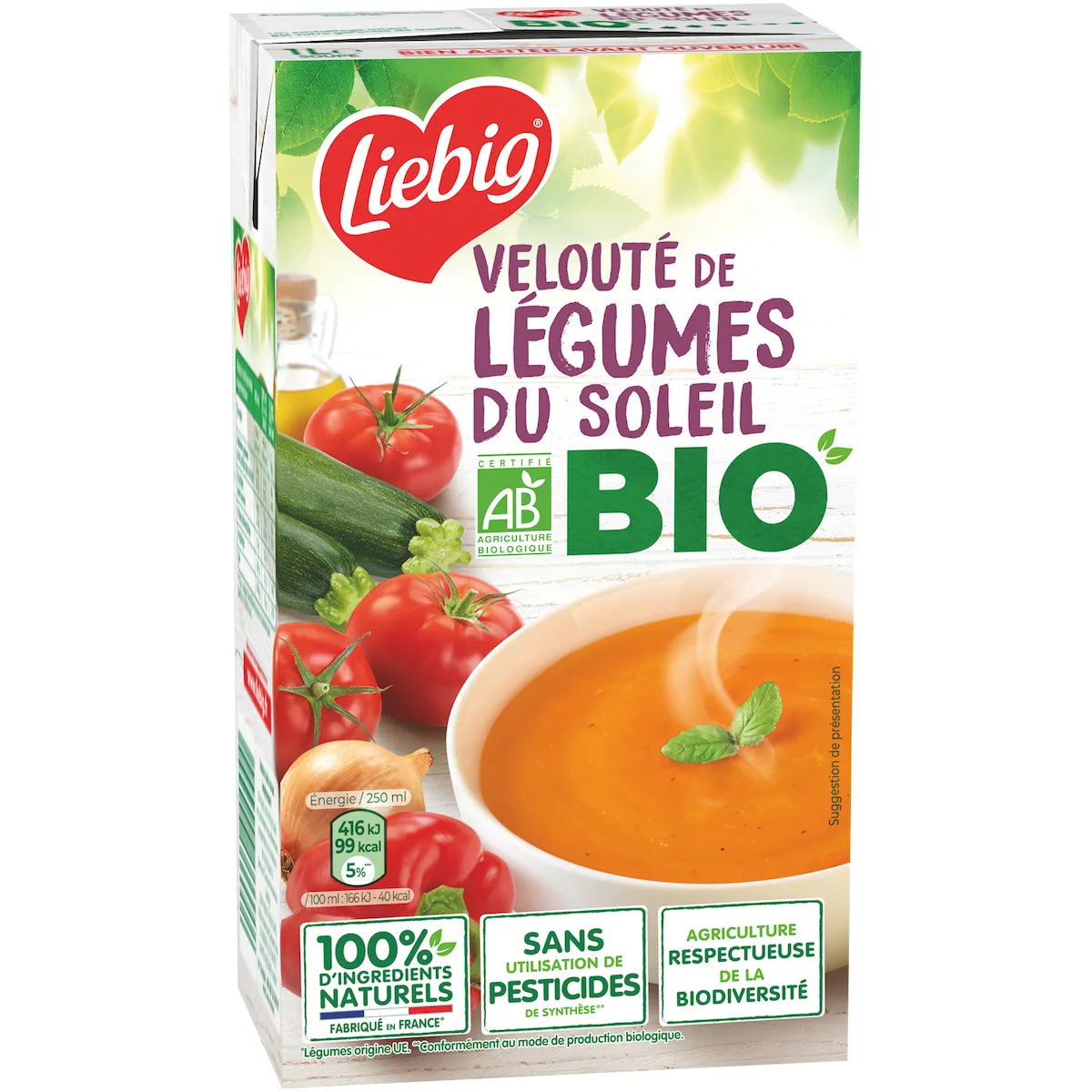 VELOUTE LEGUMES DU SOLEIL BIO - BRQ DE 1L