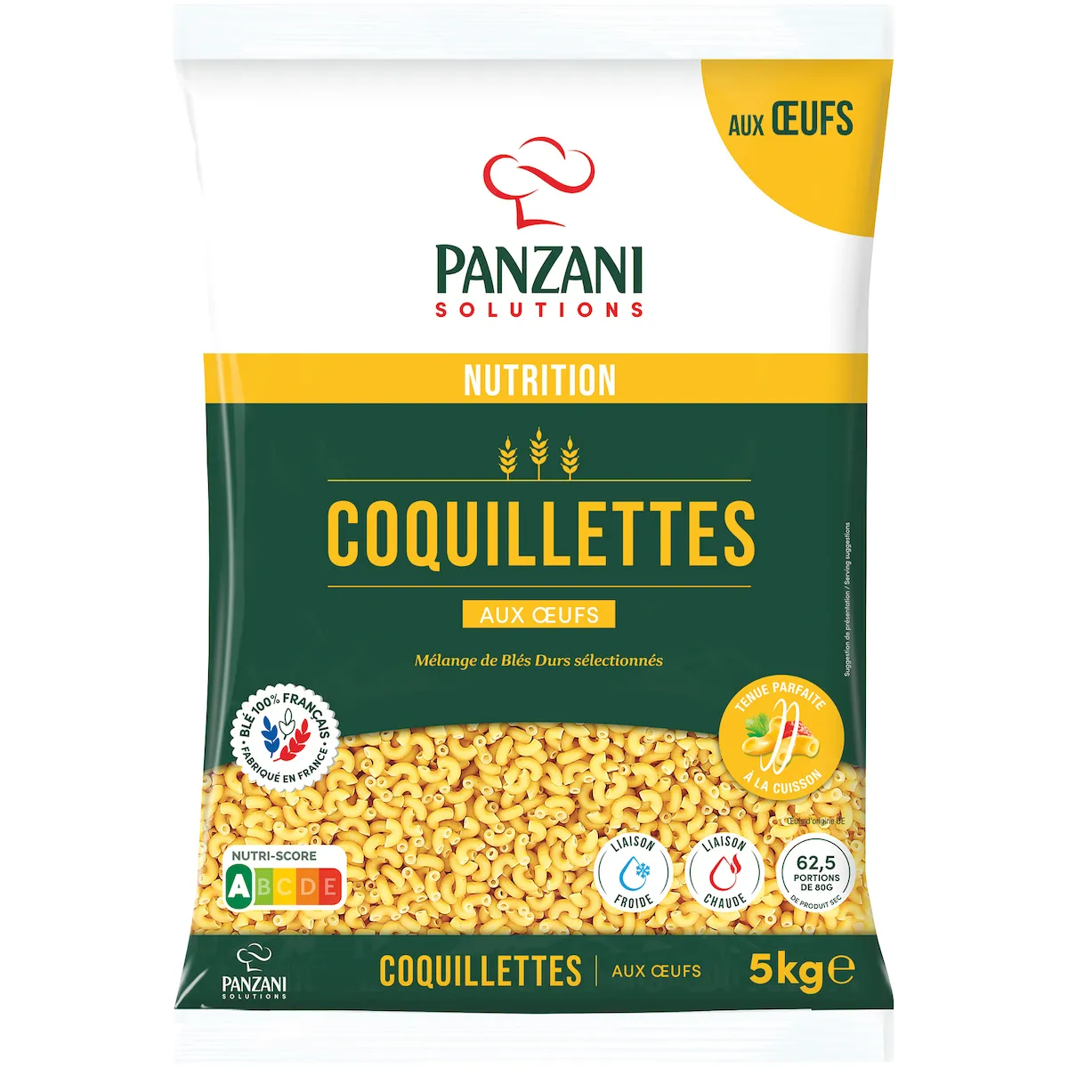 COQUILLETTES AUX OEUFS SAC 5 KG