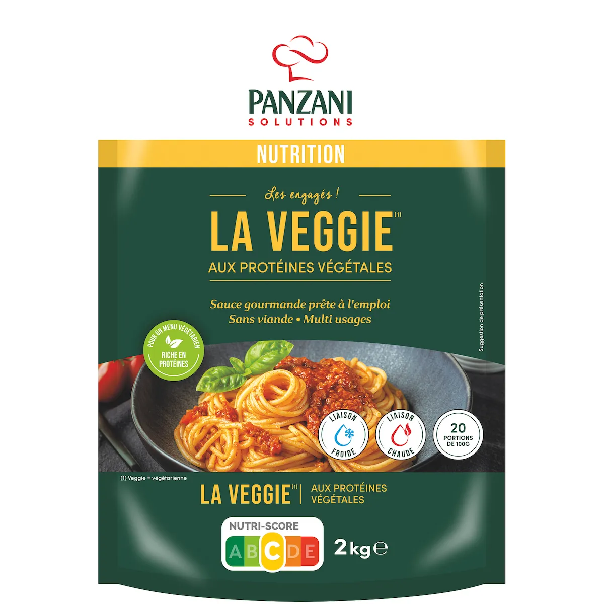 SAUCE NUTRI VEGGIE 2KG DOYPACK