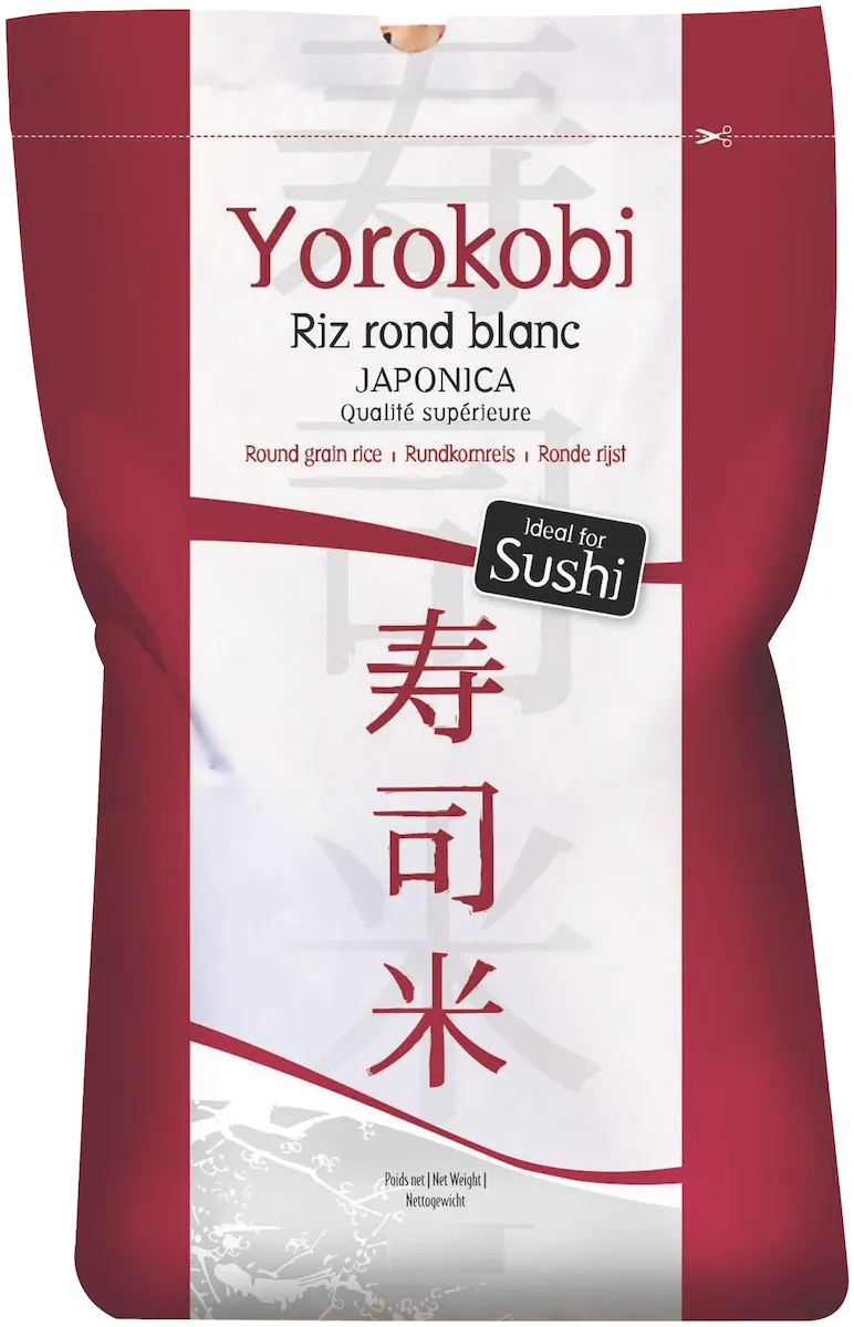 RIZ ROND BLANC JAPONICA SPECIAL SUSHIS YOROKOBI PL 10 KG