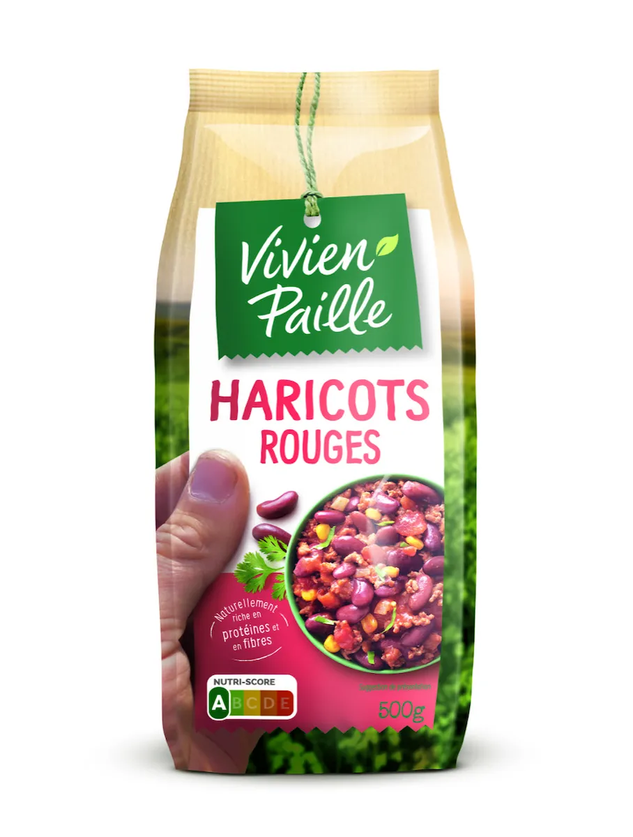 HARICOT ROUGE PT 500G VIVIEN PAILLE