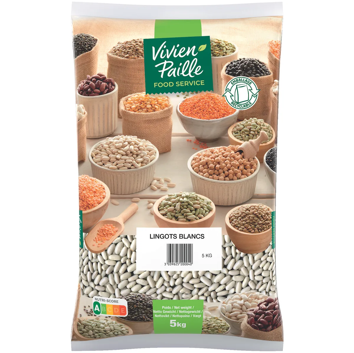 LINGOTS BLANCS PL   5 KG