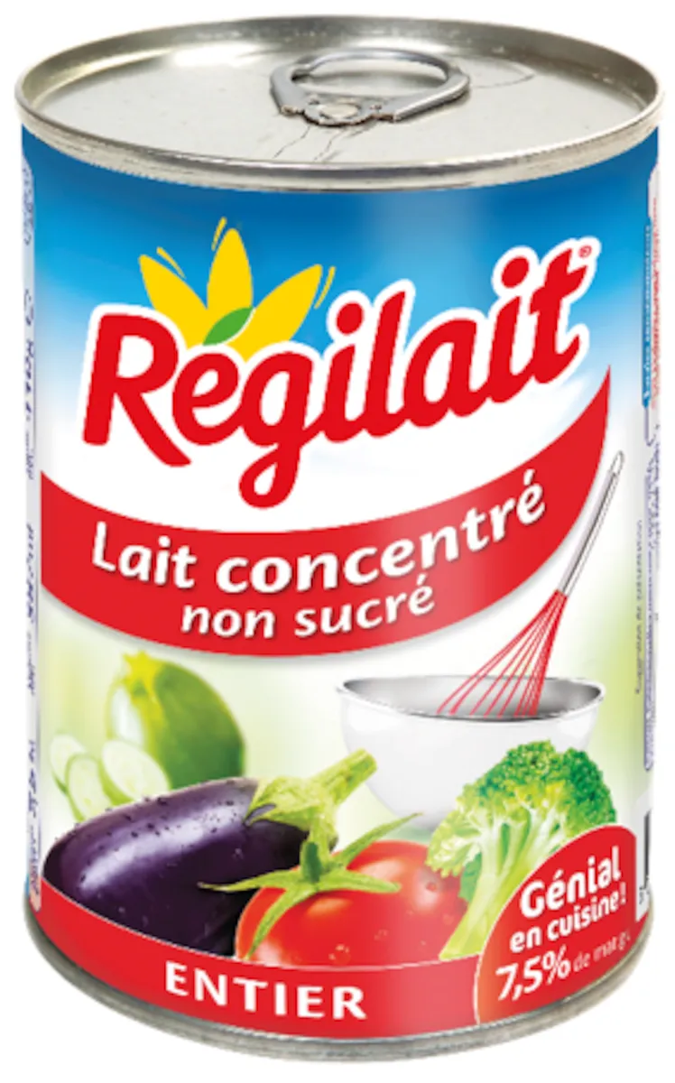 LAIT CONCENTRE NON SUCRE 410G