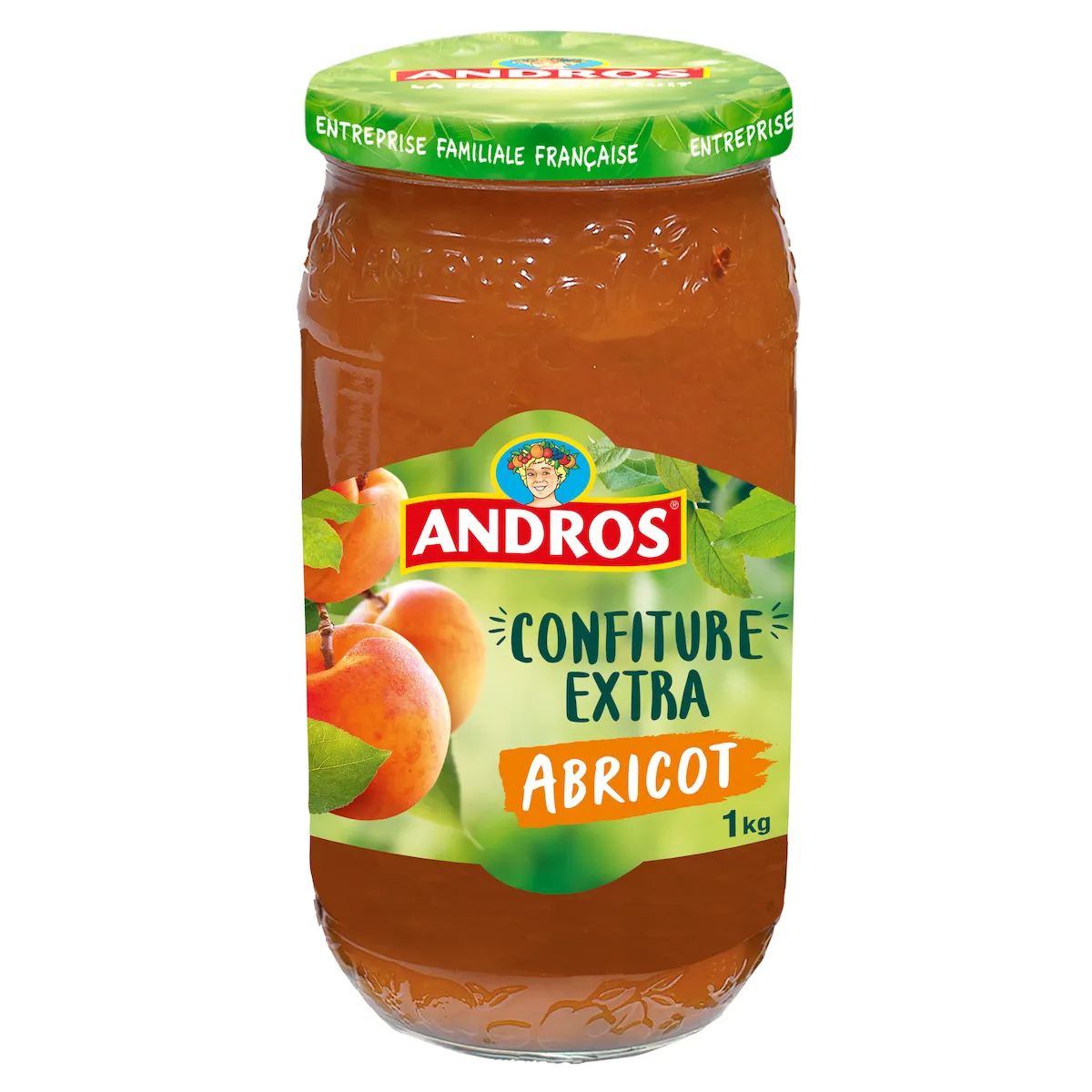 CONFITURE D'ABRICOTS POT 1KG