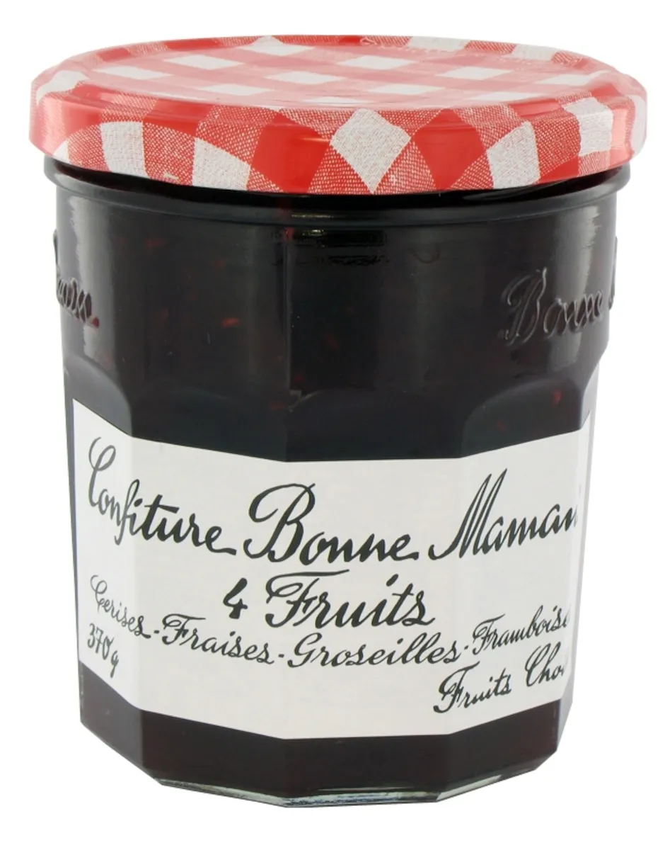 CONFITURE 4 FRUITS POT 370G