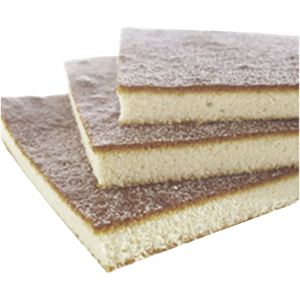 FEUILLE GENOISE NATURE 15 MM - 8 FEUILLES DE 750G