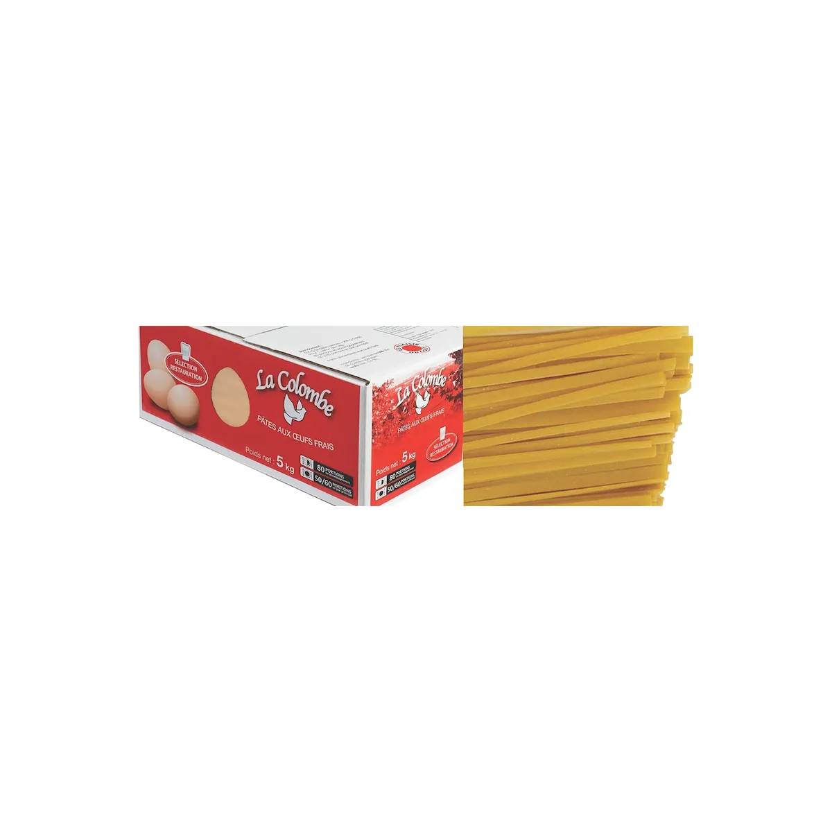 TAGLIATELLES PLATES 24CM-SAC 5KG