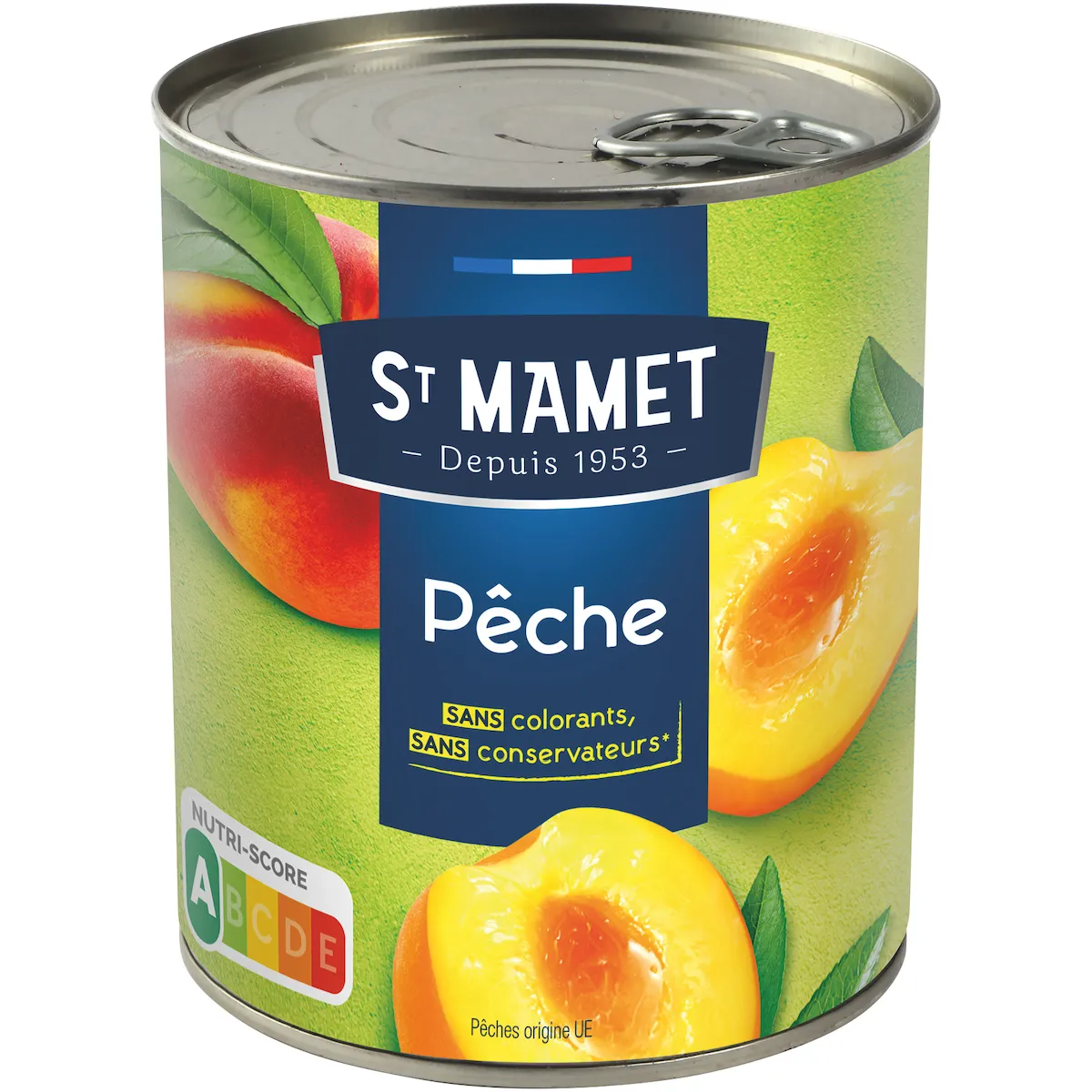 PECHES PAVIE DEMI FRUITS BOITE 4/4