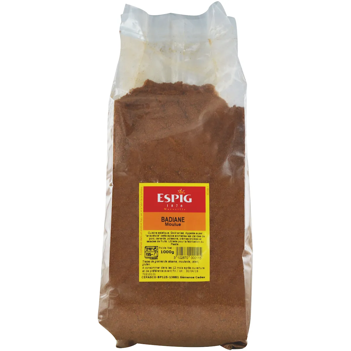BADIANE POUDRE - 1KG