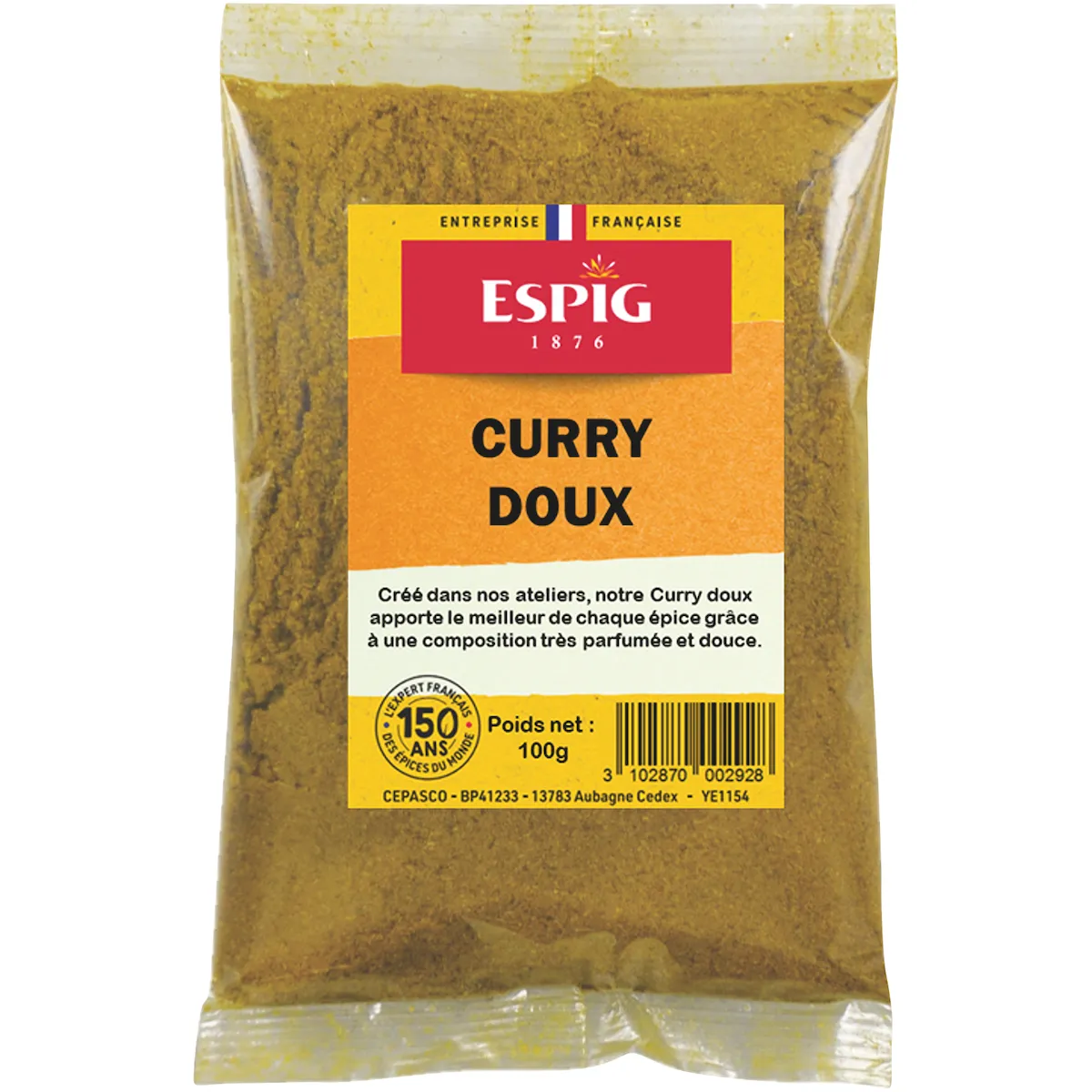 CURRY DOUX INDIAN - 100G