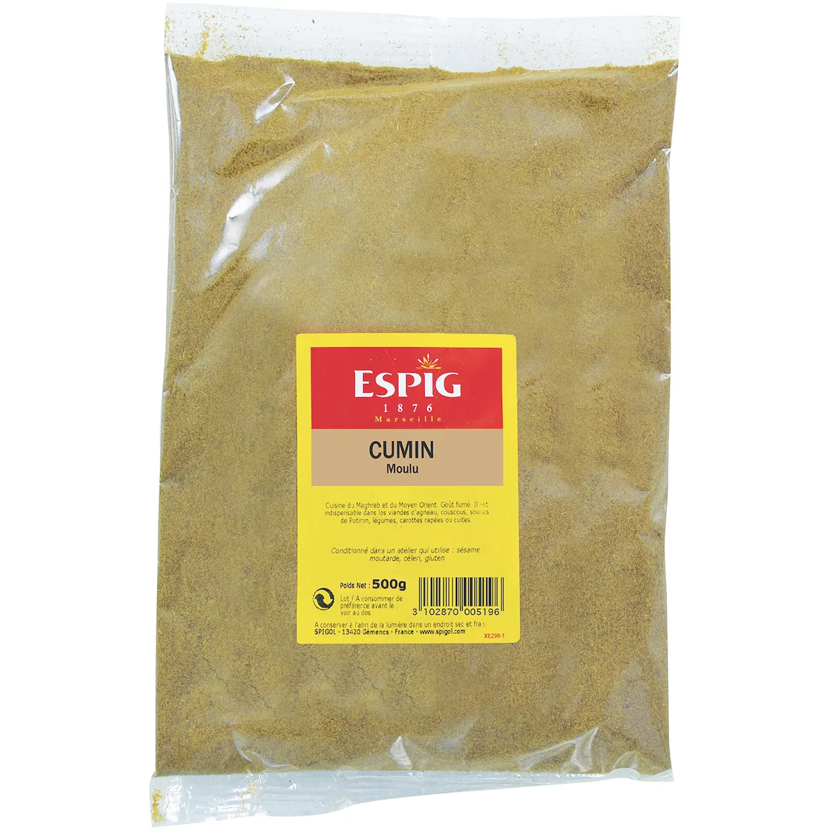 CUMIN POUDRE - 500G