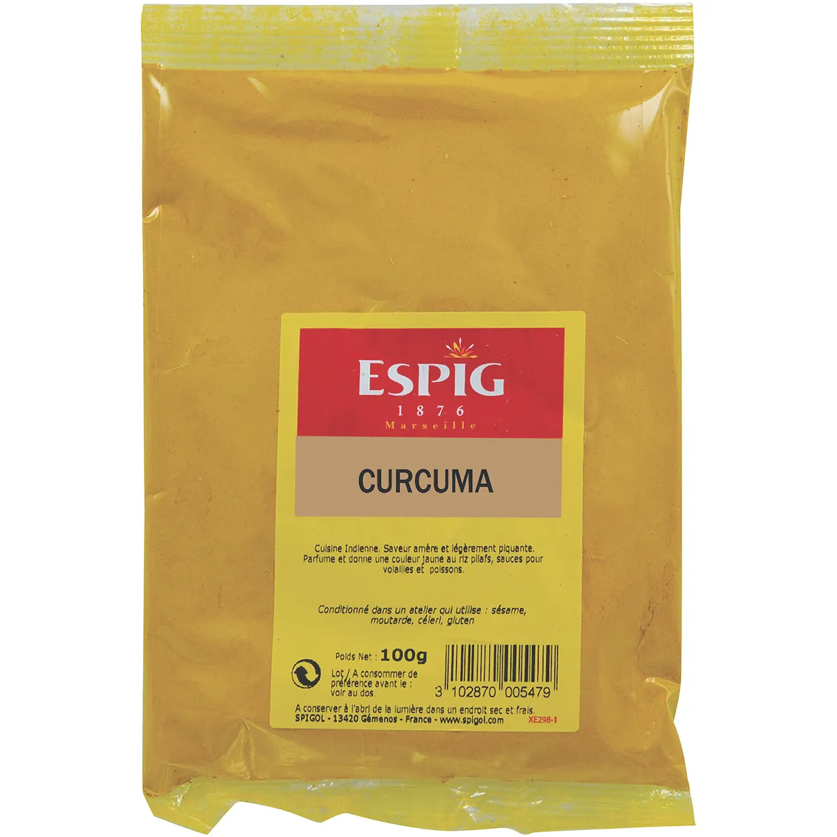CURCUMA POUDRE - 100G